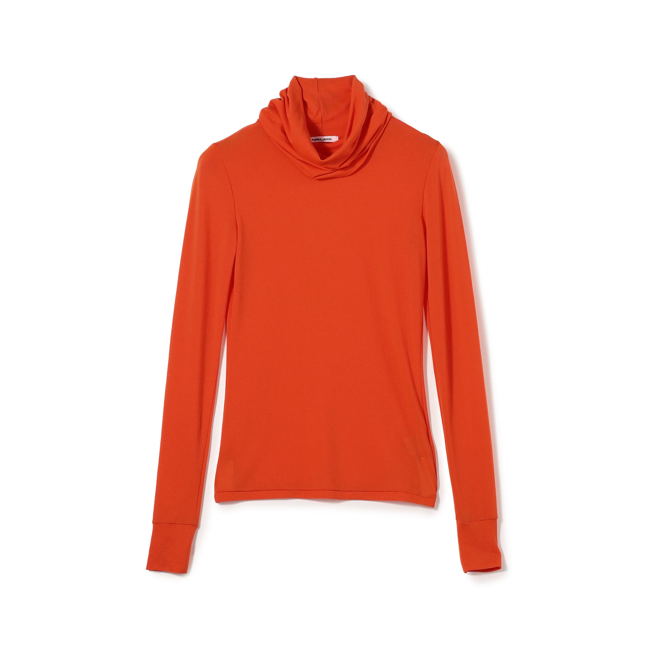 FUMIKA_UCHIDA NYLON RIBBED NECK
