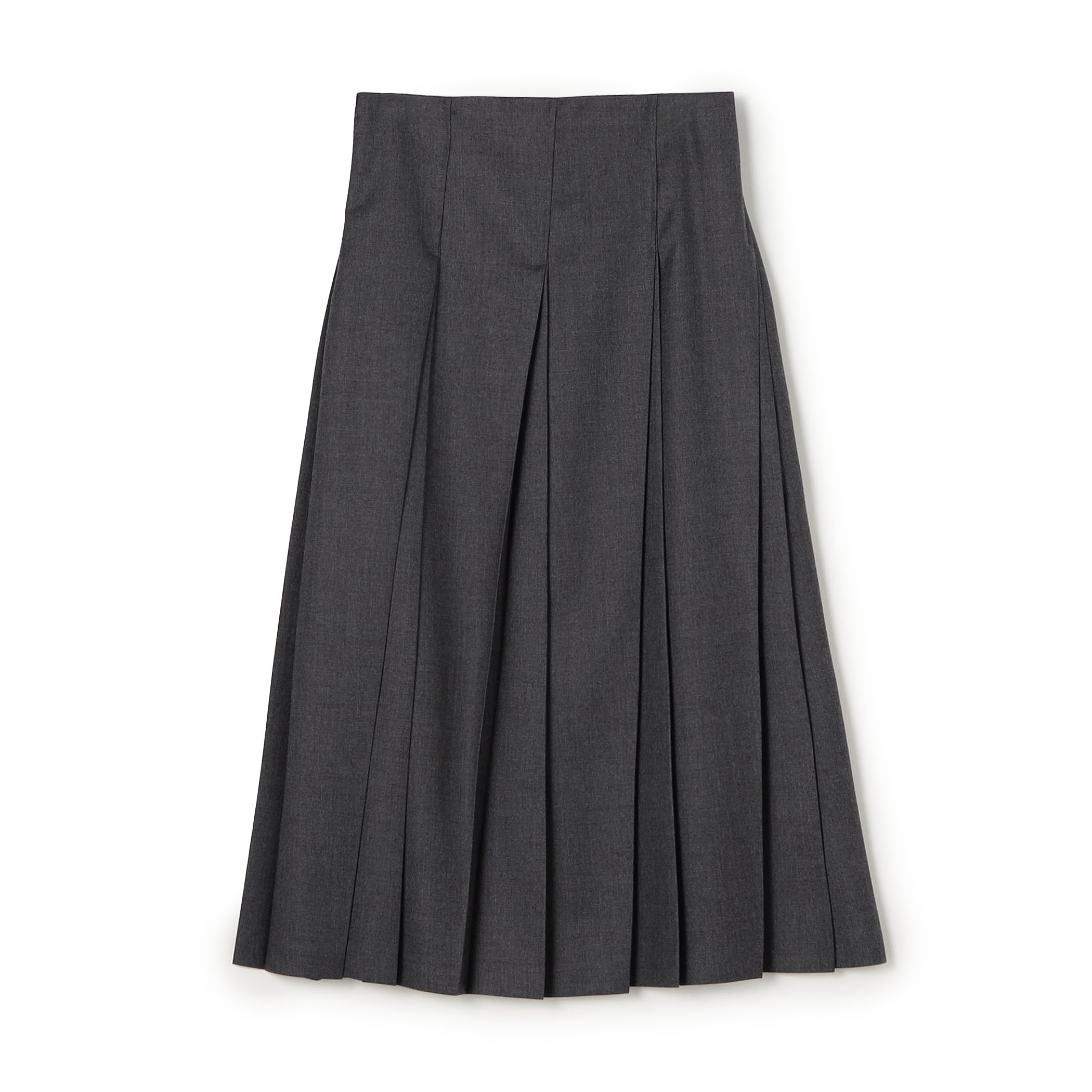 ■ウールナチュラルストレッチ プリーツスカート