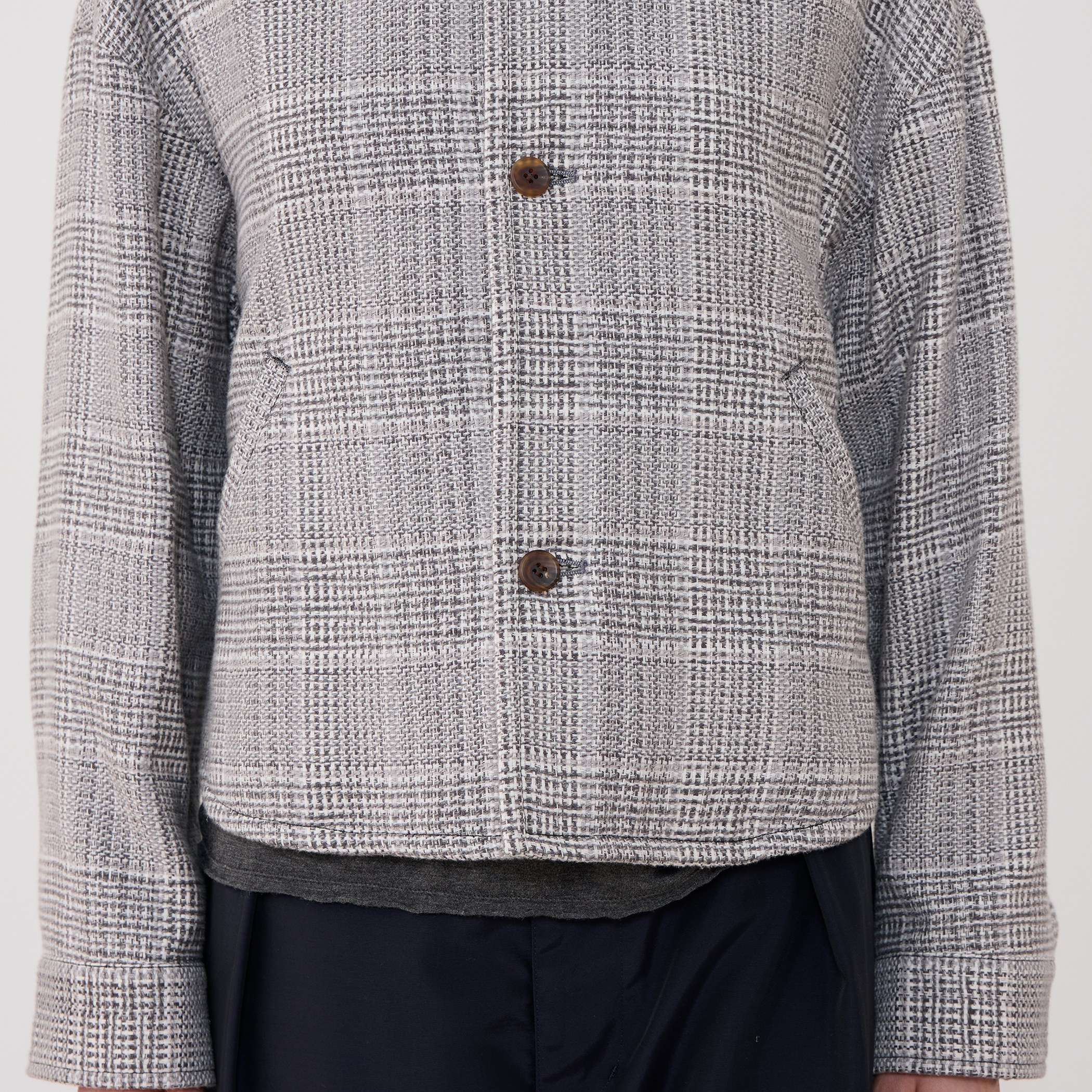 リネアコットンツイード コクーンブルゾン｜トゥモローランド 公式通販