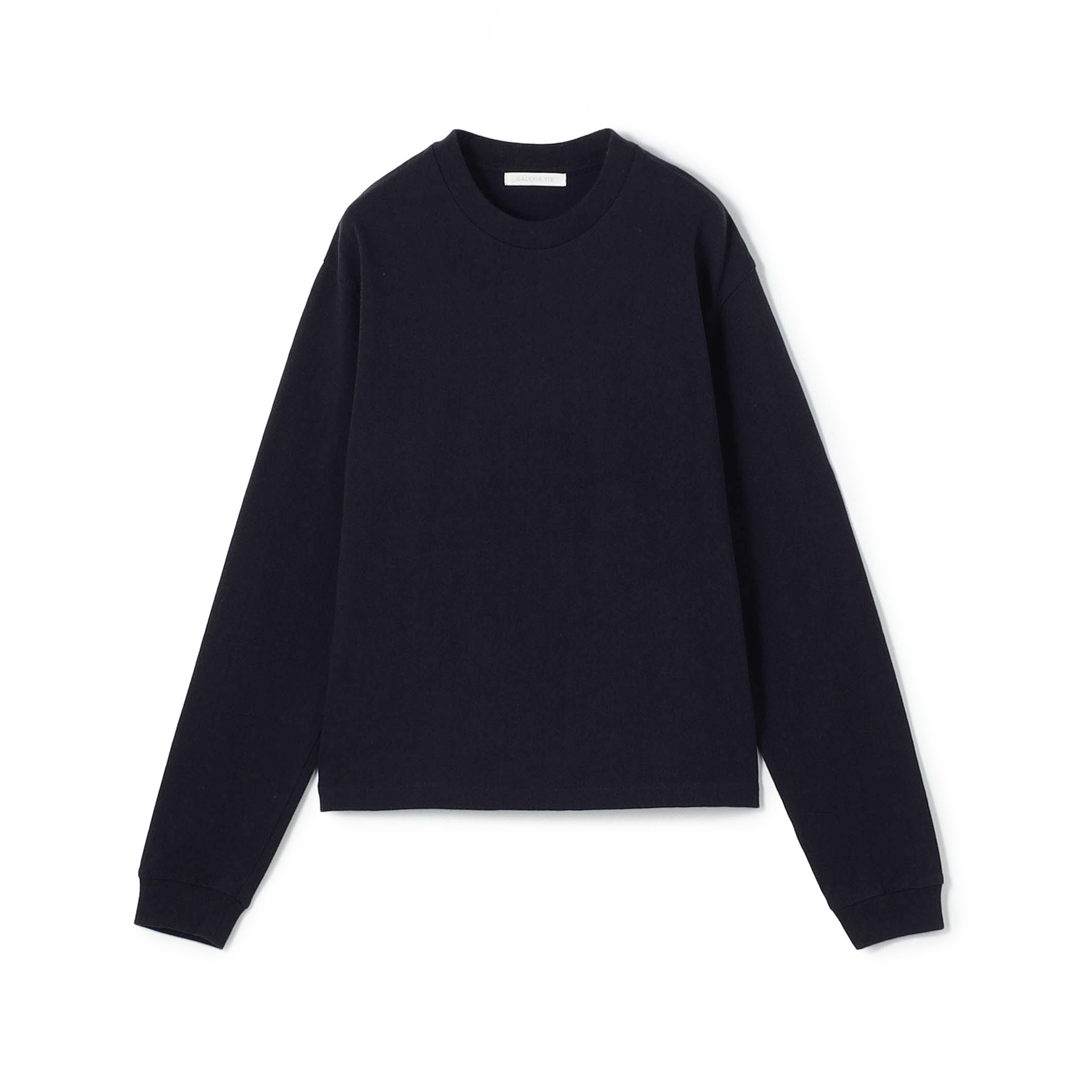 コットン吊り天竺 ロングスリーブプルオーバー