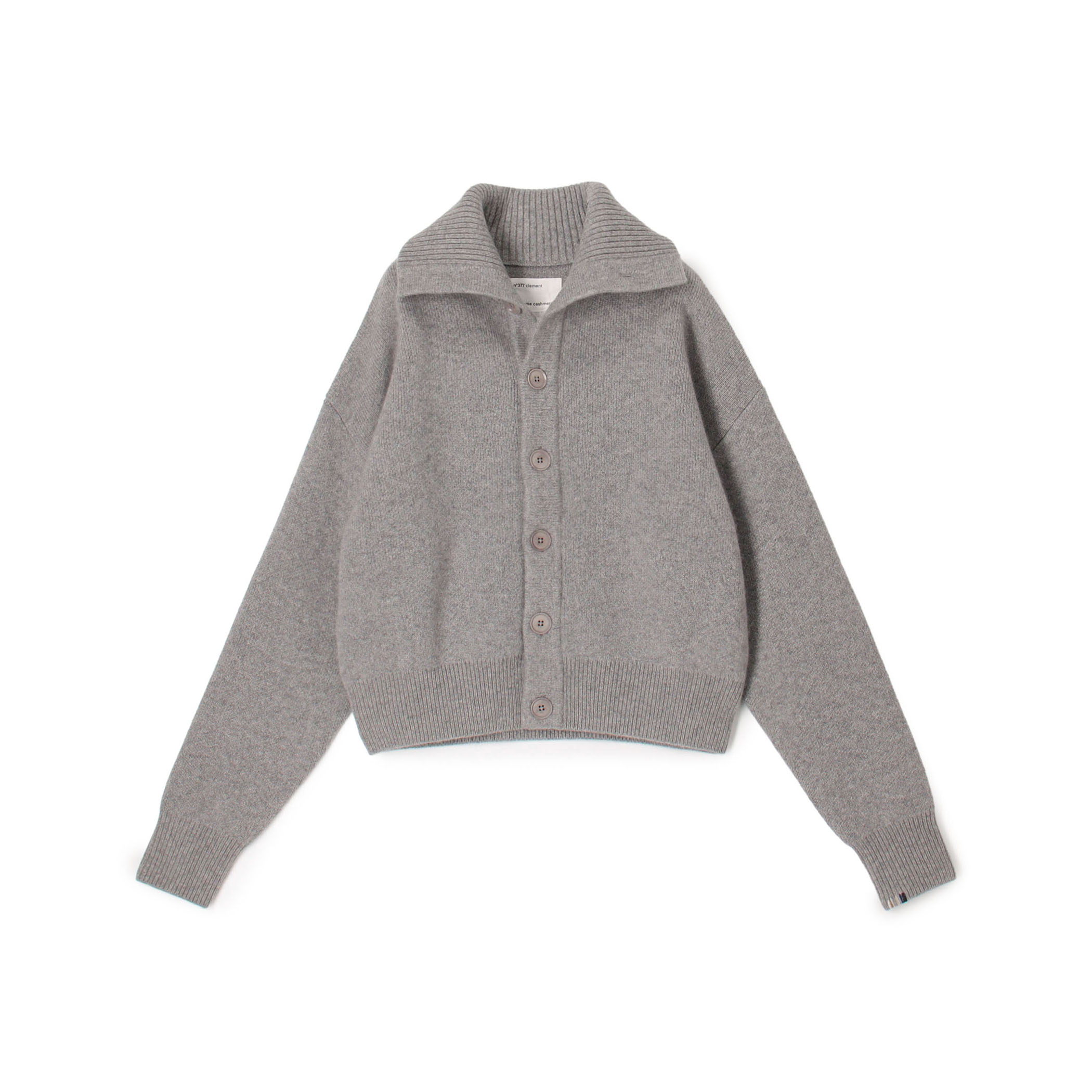 extreme cashmere clement ハイネックカーディガン