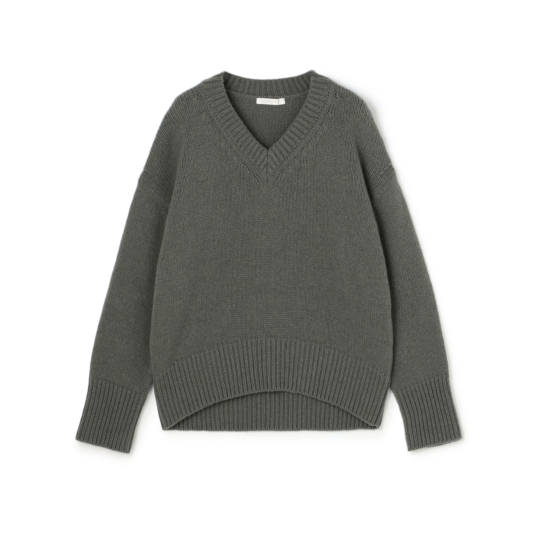 【一部WEB先行予約】ファインウール Vネックプルオーバー