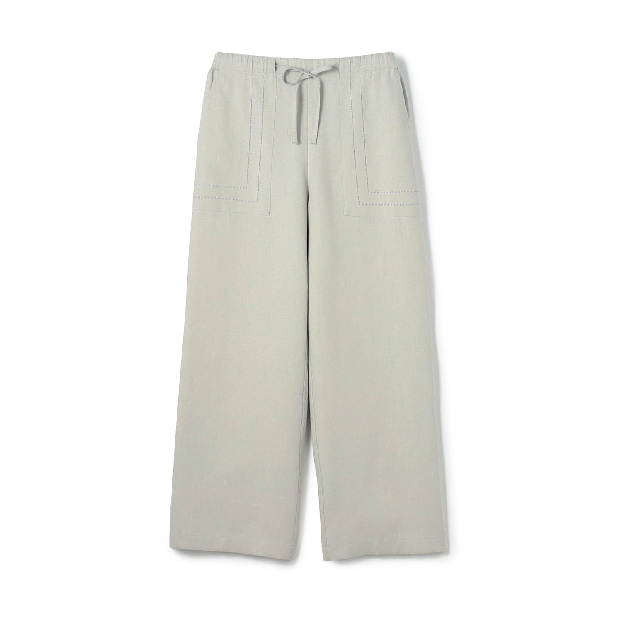 【WEB先行予約】フレンチリネン イージーストレートパンツ