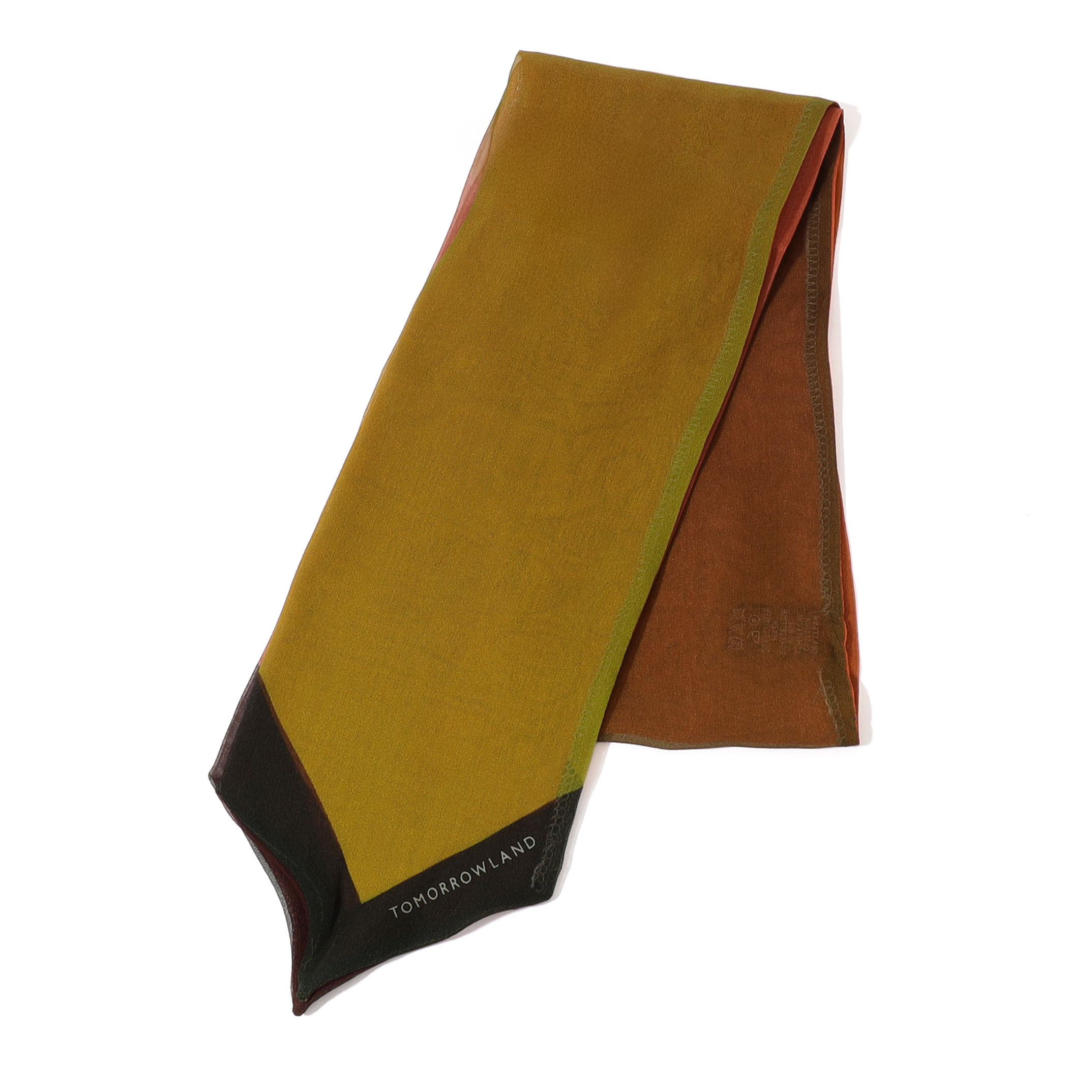 TOMORROWLAND シルク パネルスカーフ