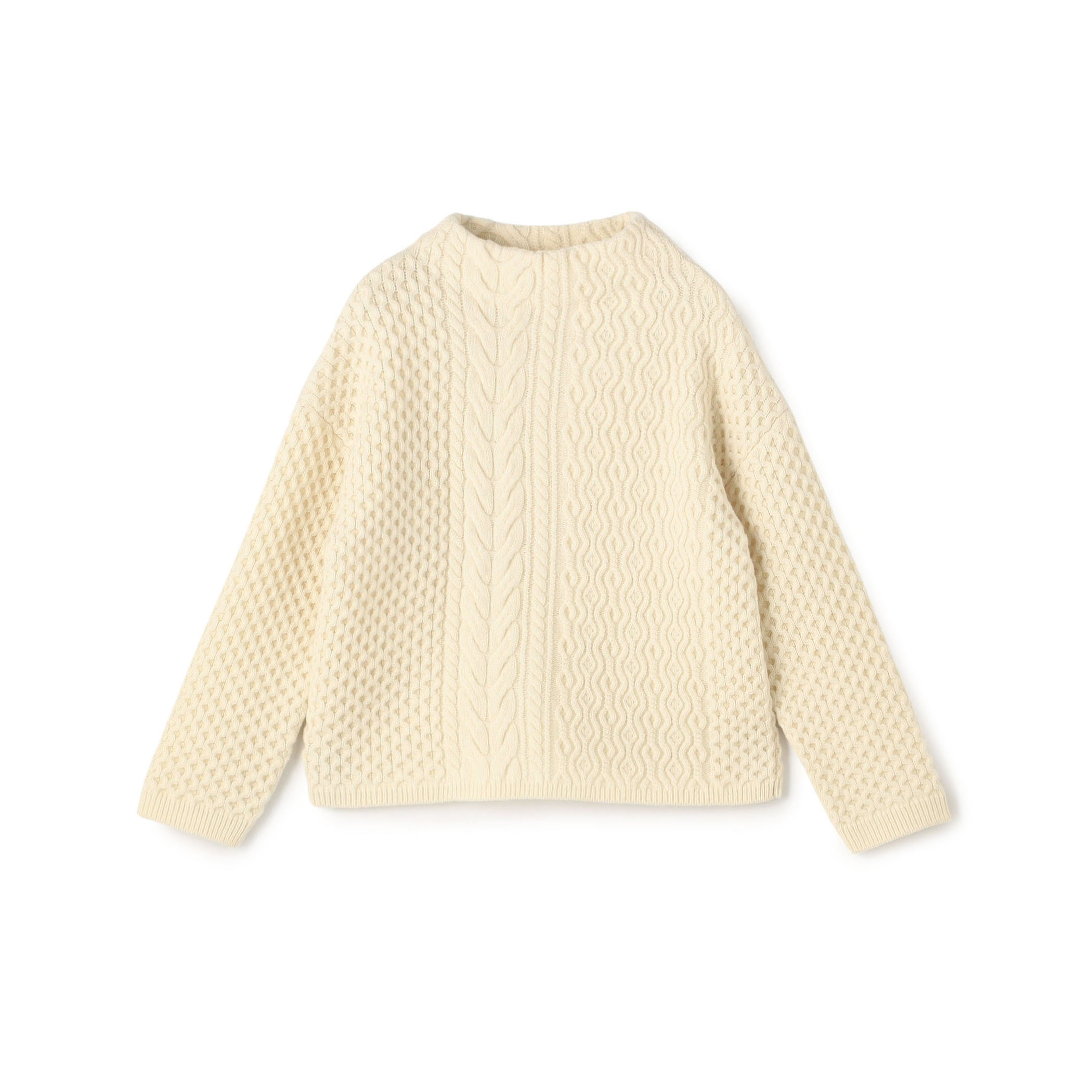 アランニット ビルドネックプルオーバー