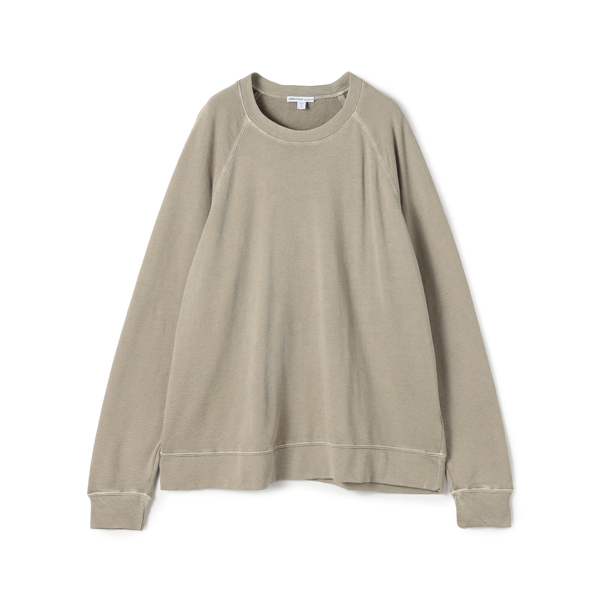 バックパイルスエット ラグランスリーブプルオーバー WXA3657