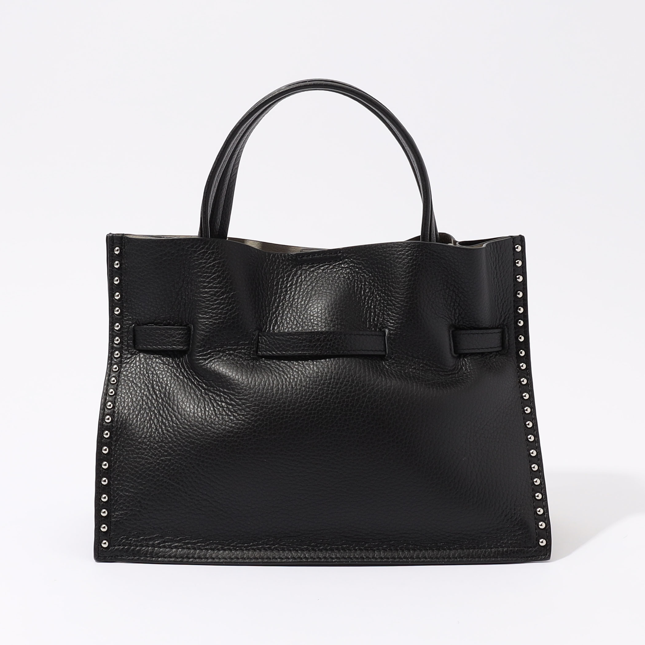 VALLAD ブラック バッグ VIOLAd'ORO スタッズ M トートバッグ｜トゥモローランド 公式通販