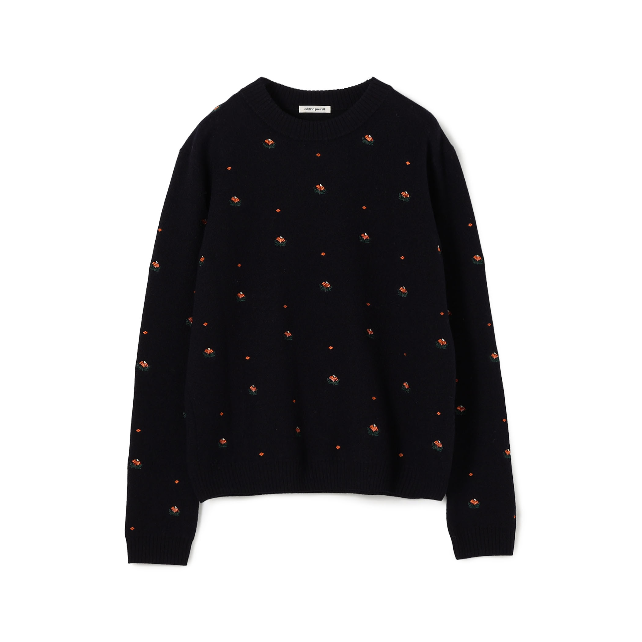 edition pourell フルールニット プルオーバー