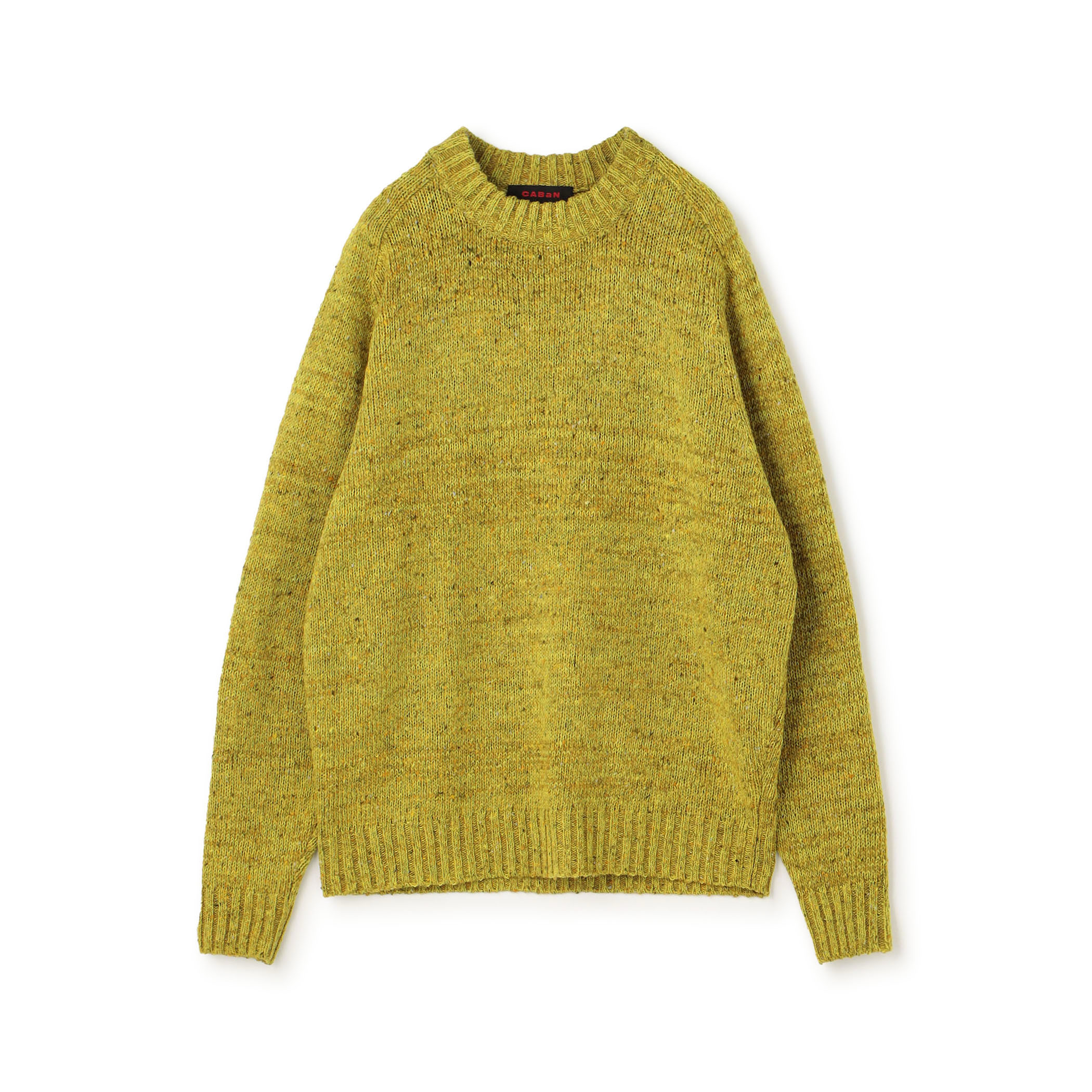 CABaN ウールネップ クルーネックプルオーバー