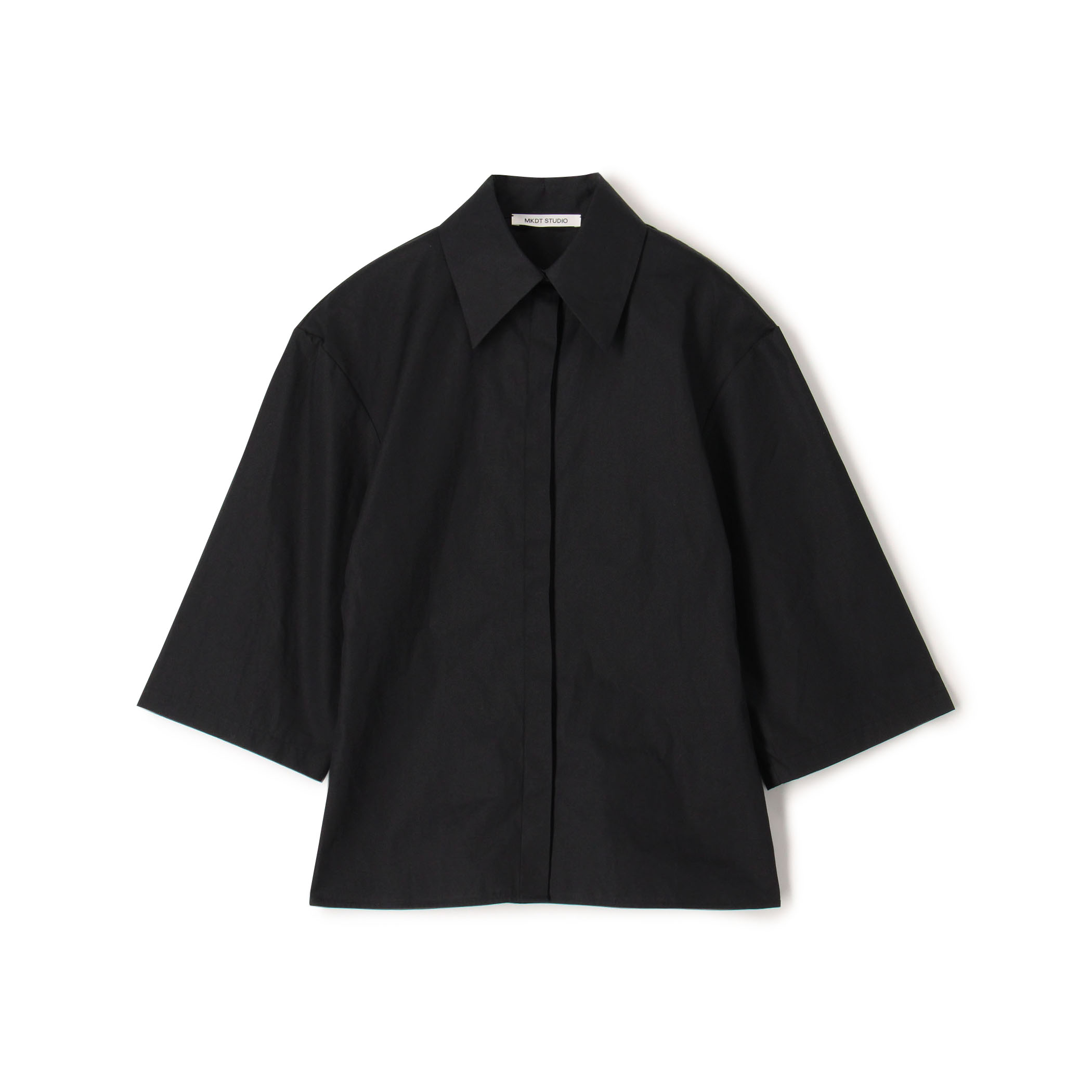 MKDT STUDIO SUKI コットンポプリンシャツ