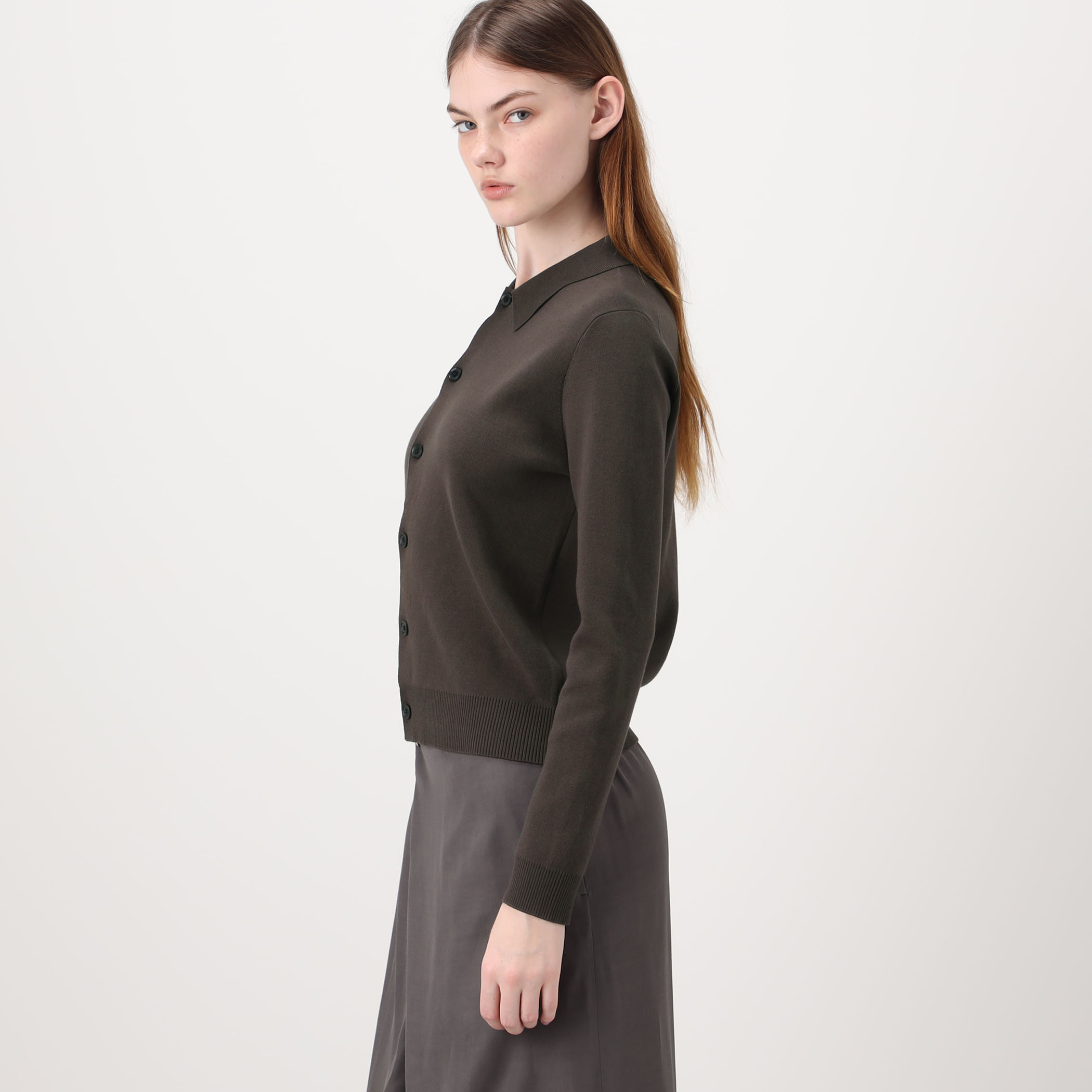 ELS cotton ポロカーディガン｜トゥモローランド 公式サイト