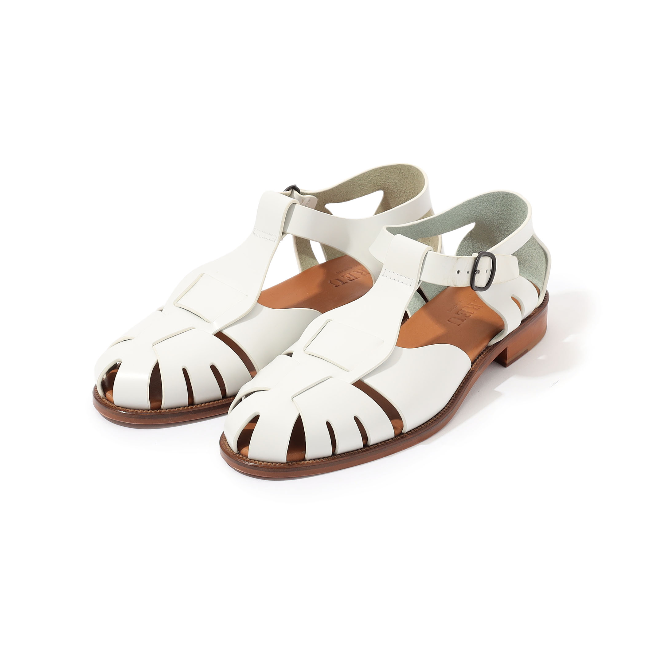 HEREU PESCA Men's Fisherman Sandal レザーサンダル