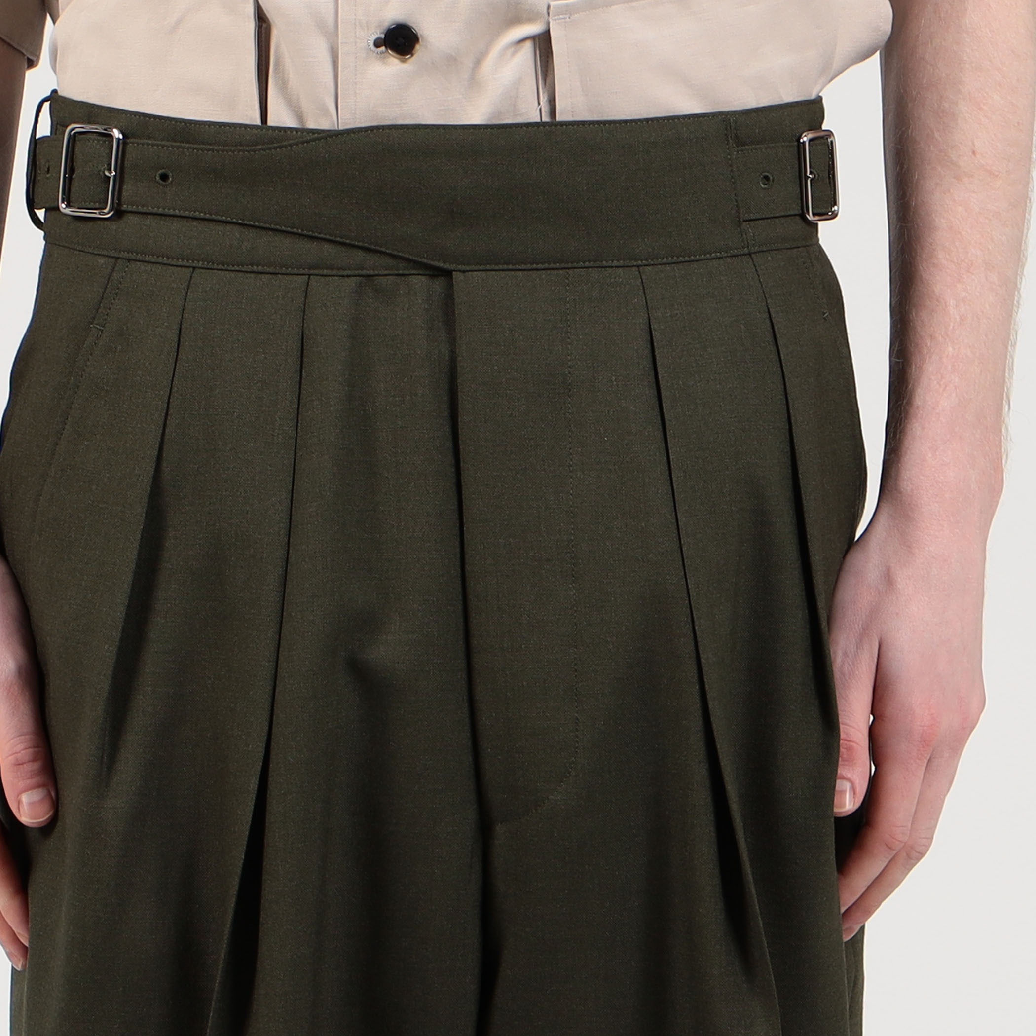 The CLASIK GURKHA TROUSERS ウール トラウザーズ