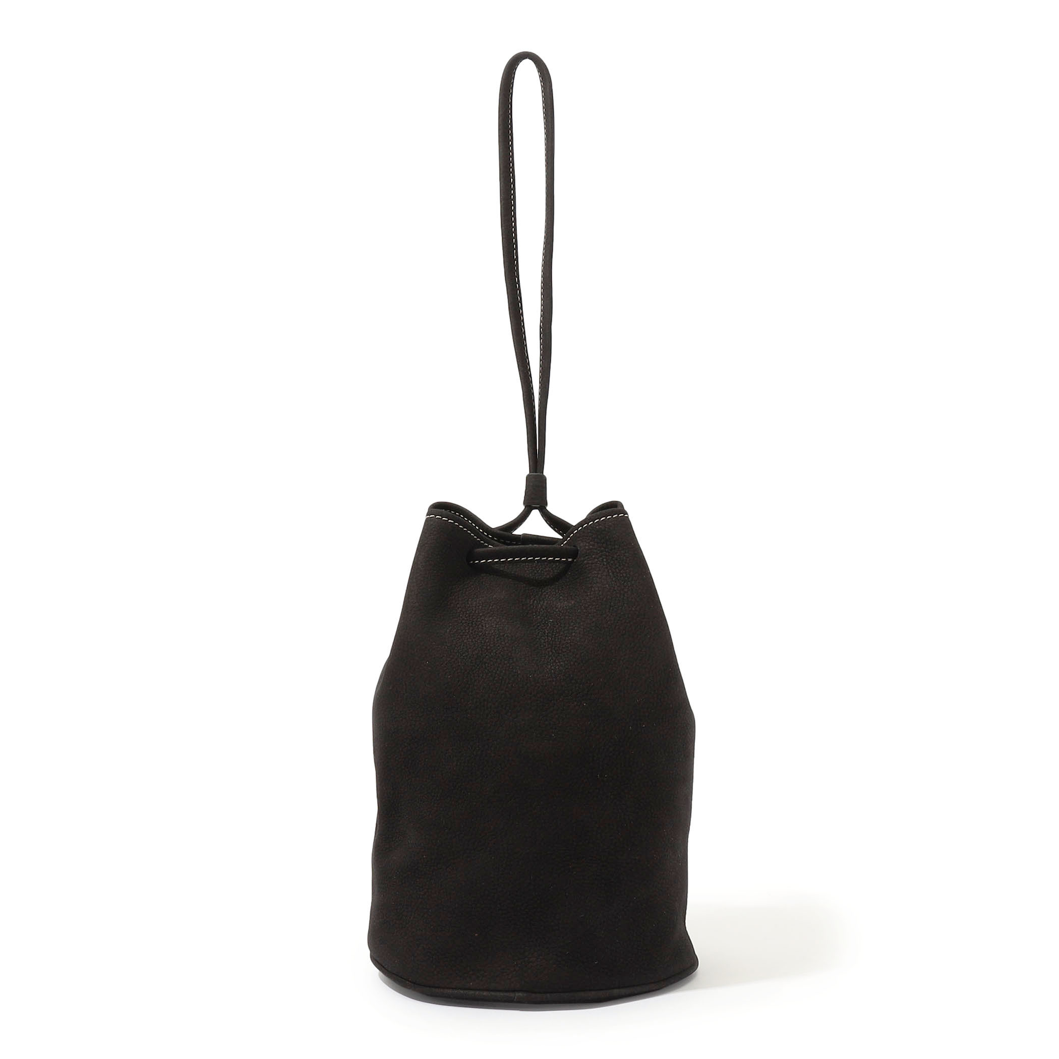 【別注】Charles et Charlus Escalaヌバックレザー 巾着バッグ