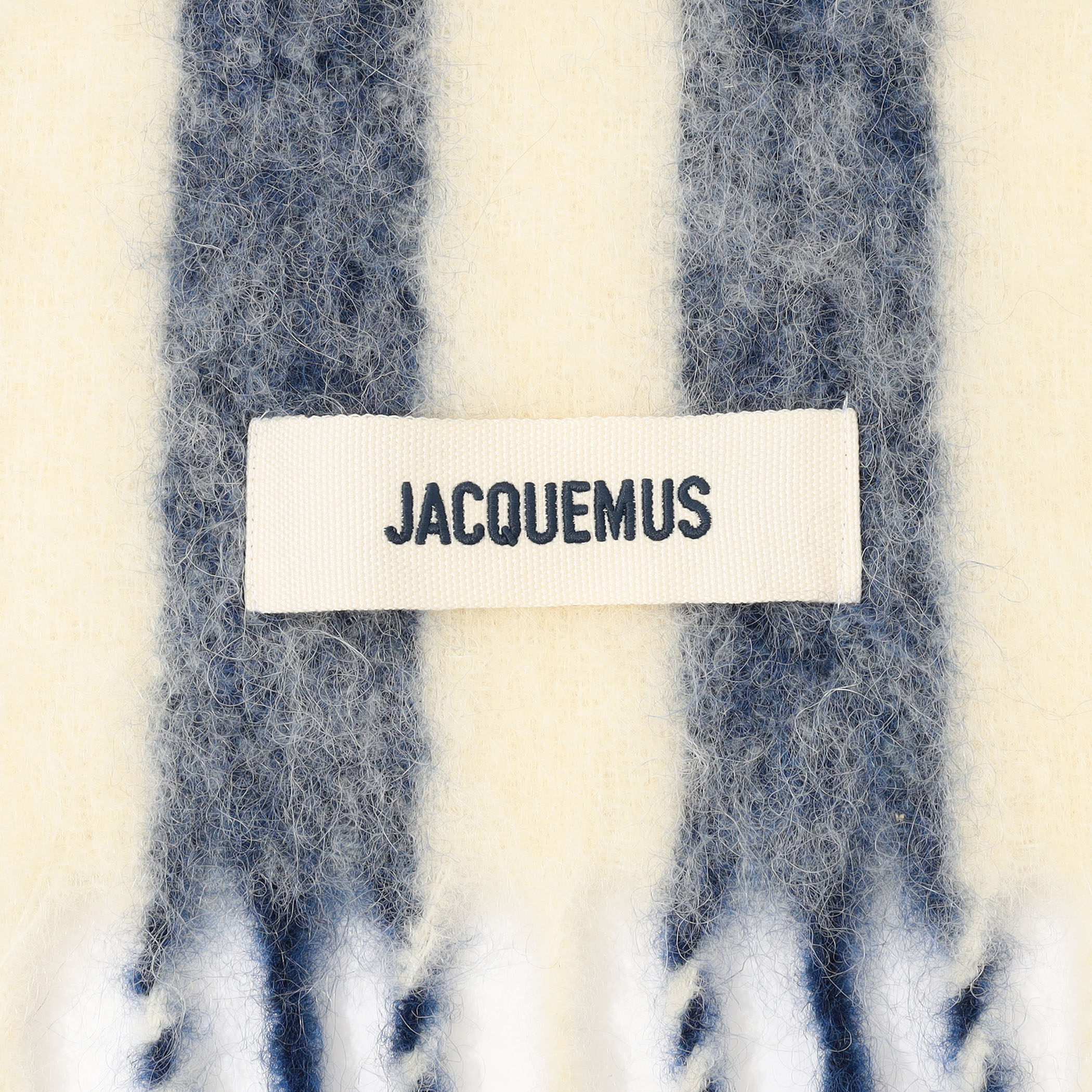 JACQUEMUS L'ECHARPE CARRO ストライプマフラー