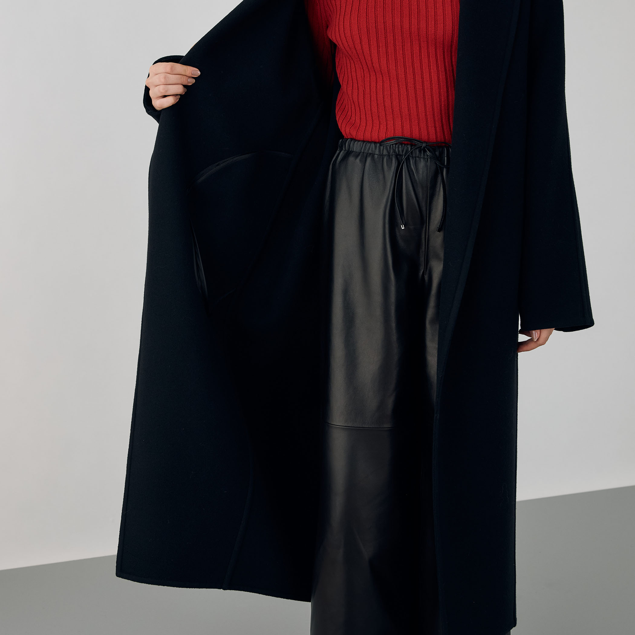 ウールモッサコクーンコート｜トゥモローランド 公式通販