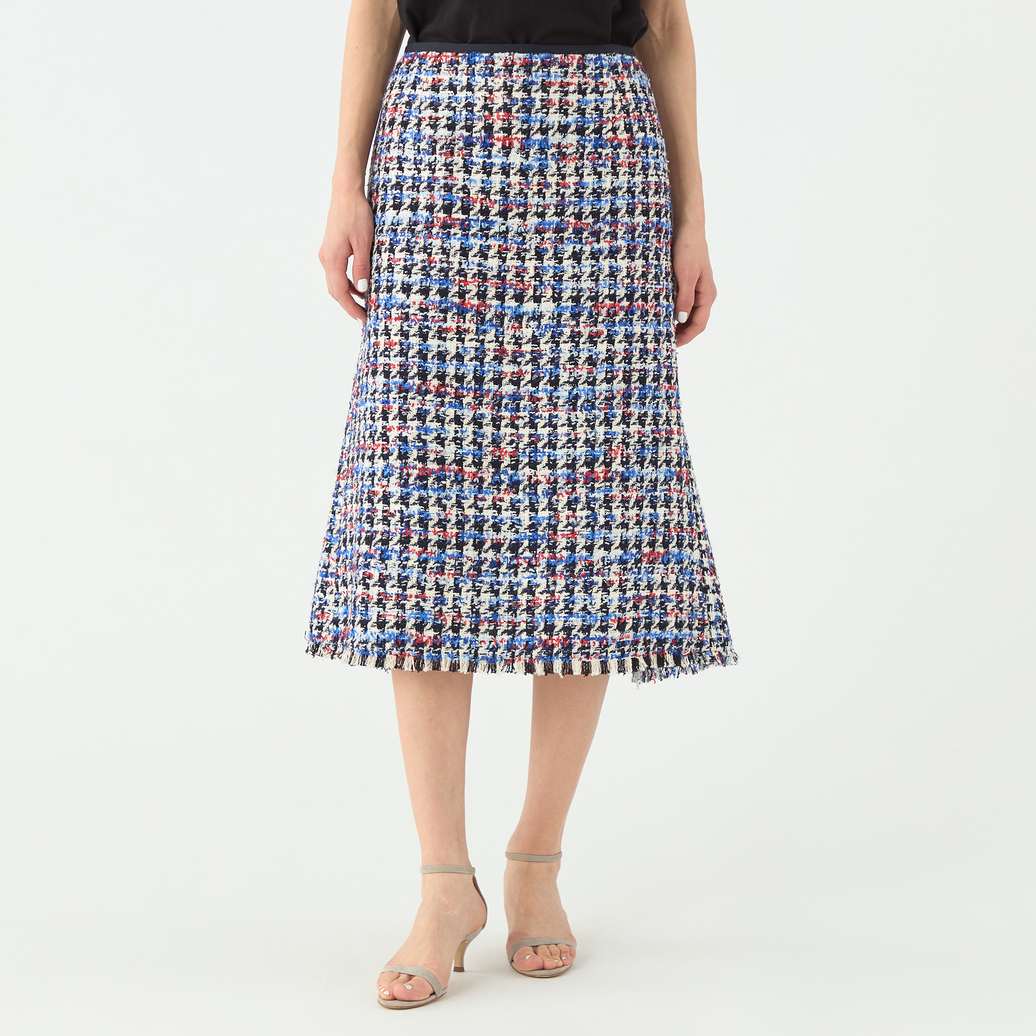 新品　タグ付き　トリコロールカラーのスカート　限定値下げしました トリコロールシェパード マーメイドスカート｜トゥモローランド 公式通販