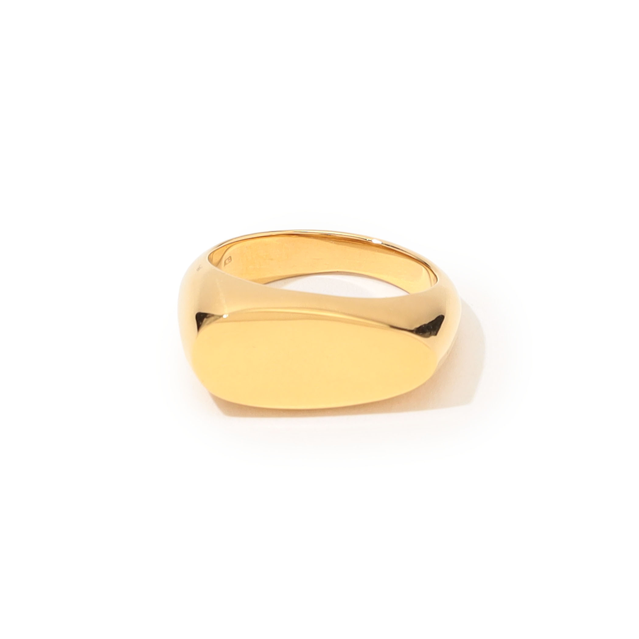les soides oval signet リング
