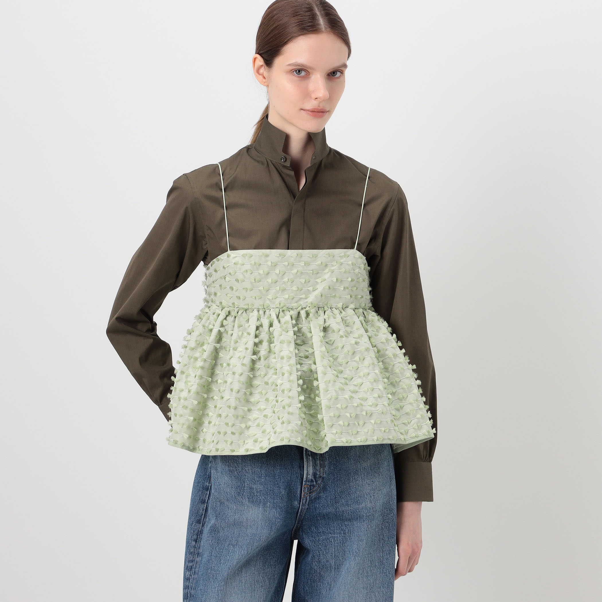 CECILIE BAHNSEN BABETTE TOP キャミソールトップ｜トゥモローランド