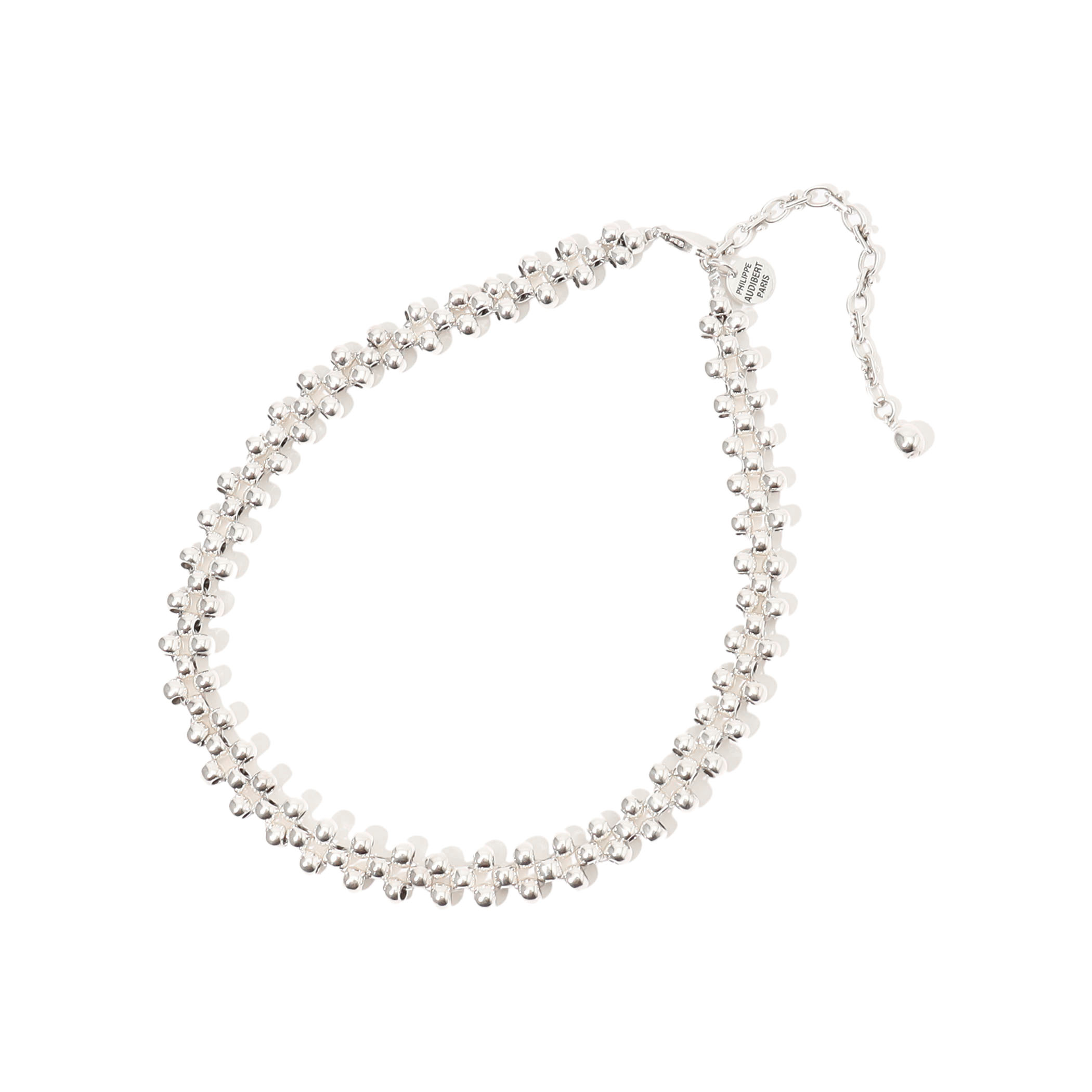 PHILIPPE AUDIBERT Max choker シルバーネックレス
