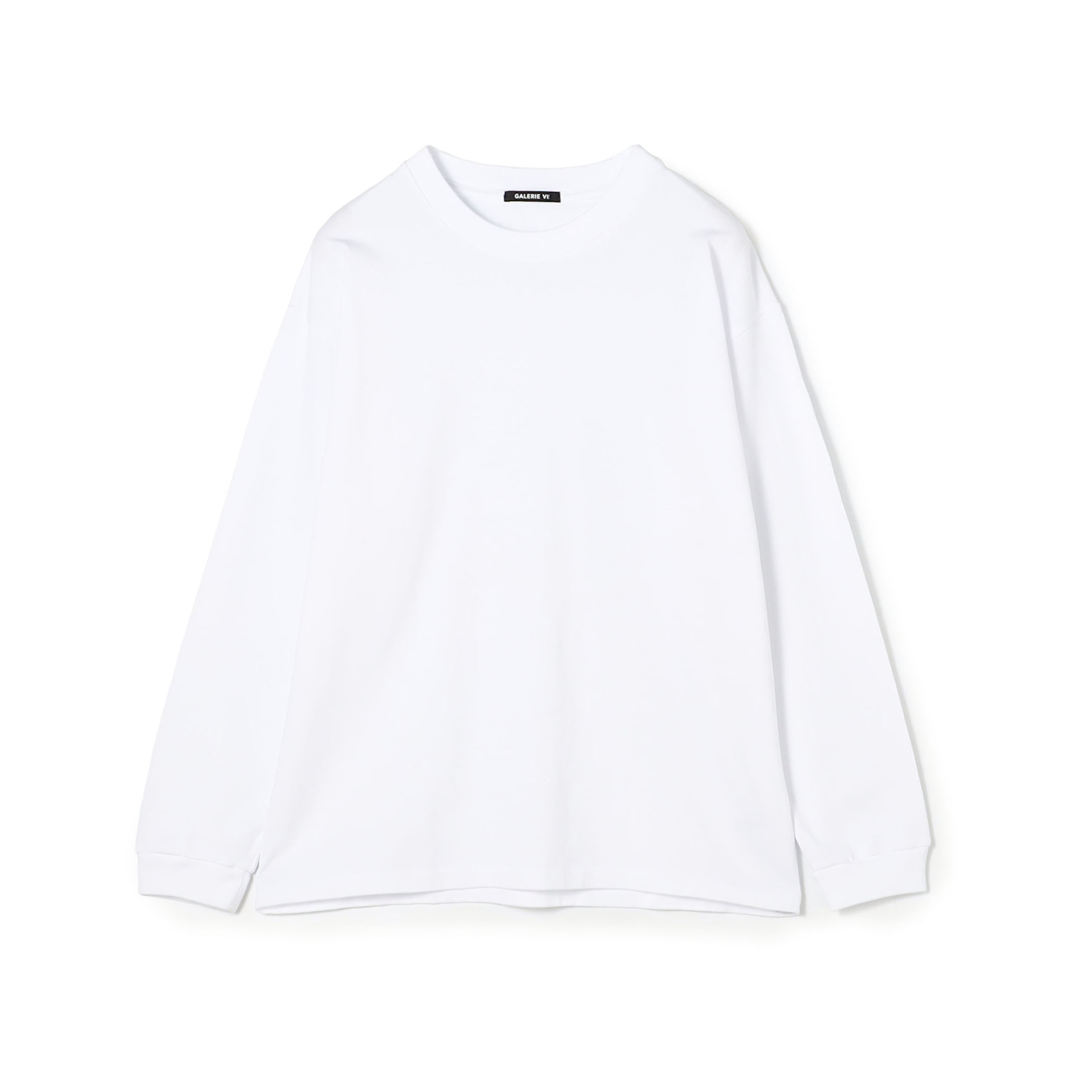 コットン吊り天竺 ロングスリーブプルオーバー