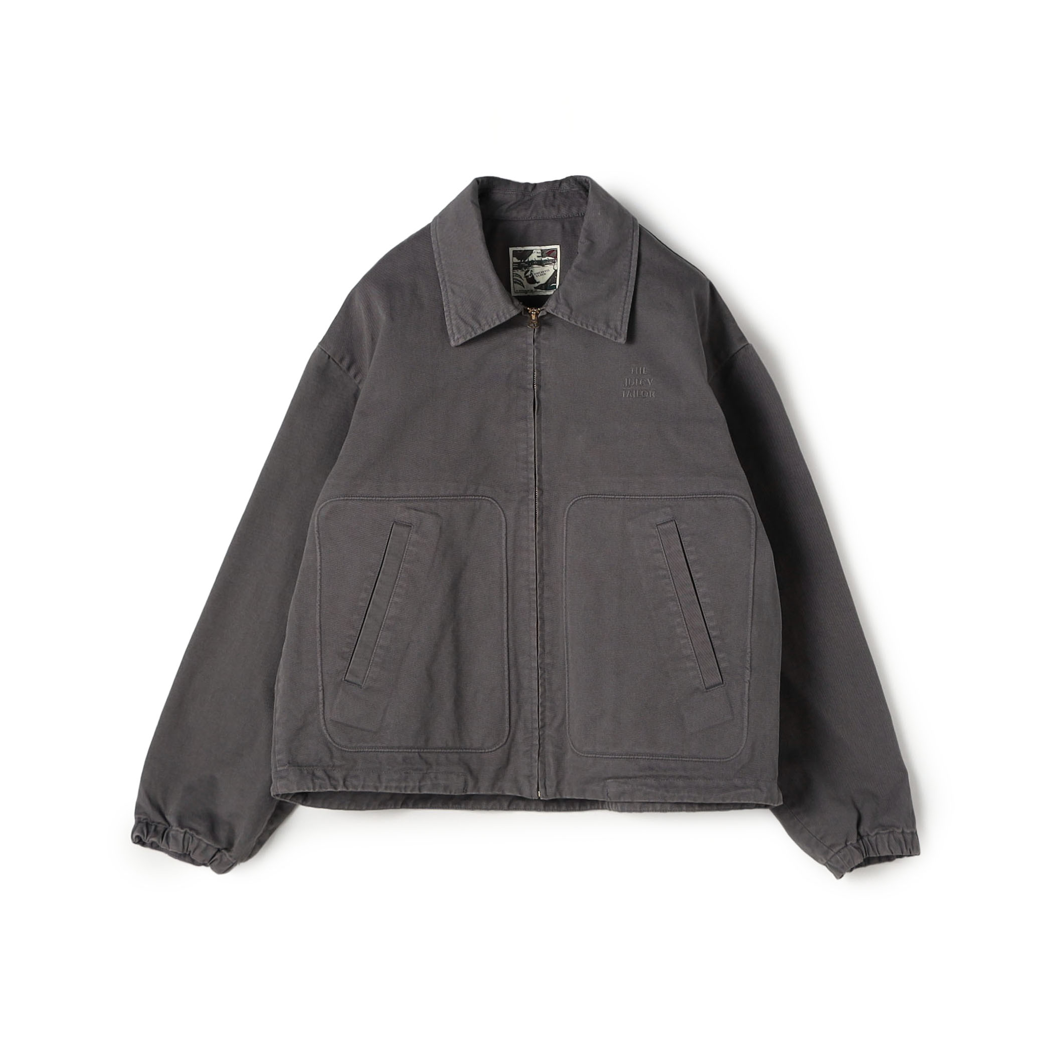 Mai Tai コットンピースダイ ジップアップブルゾン