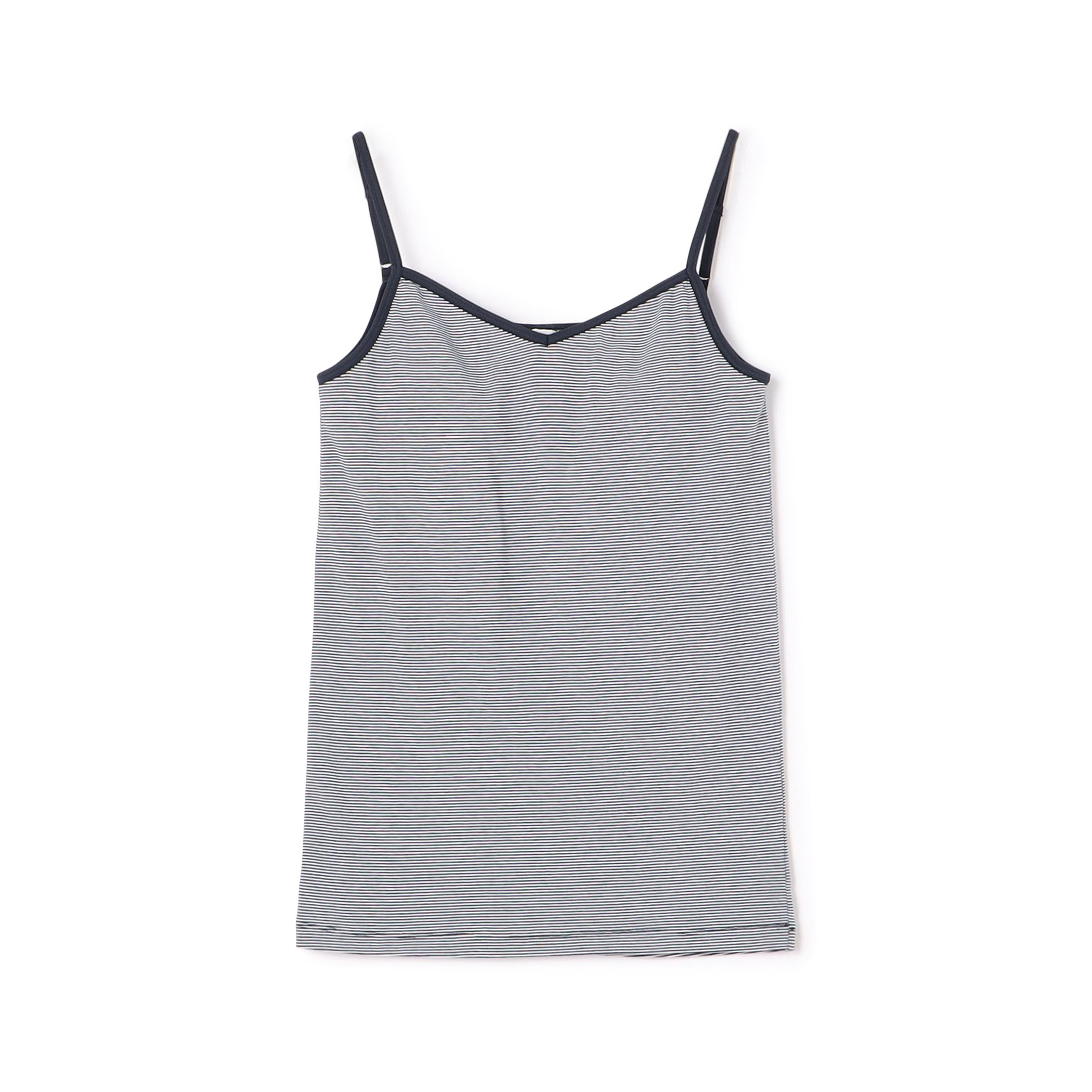 スビンコットン カップ付きキャミソール