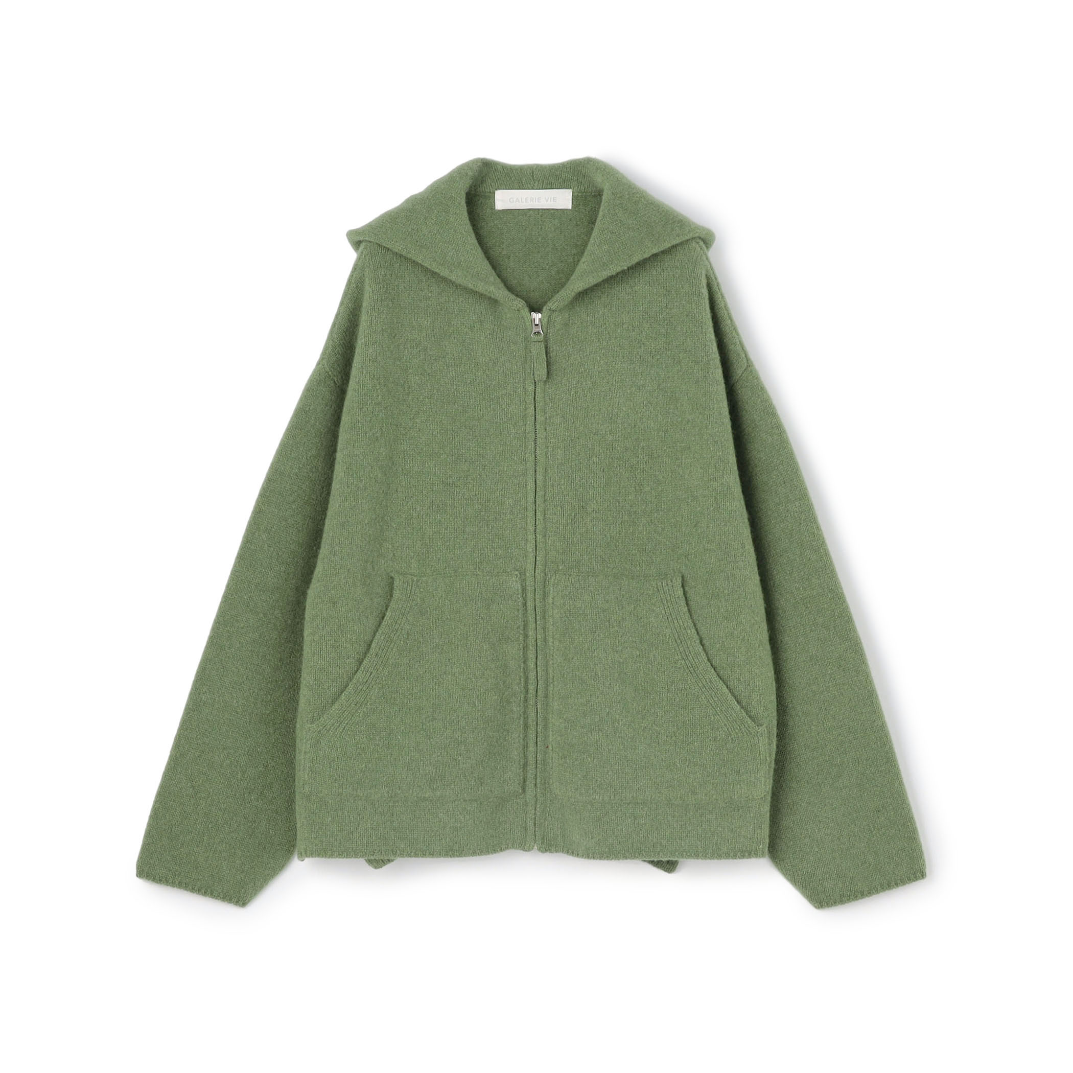 オーストラリアンラムズウール ジップアップブルゾン