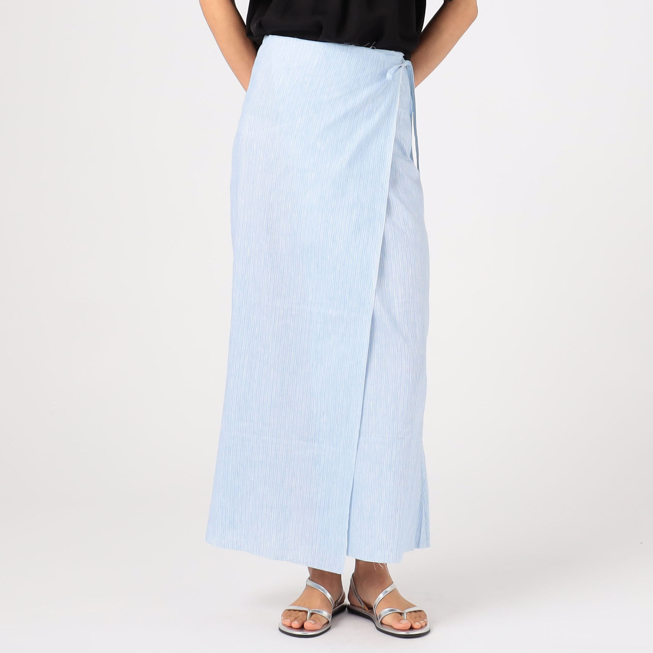 GABRIELA COLL GARMENTS LINEN STRIPED SKIRT｜トゥモローランド 公式通販