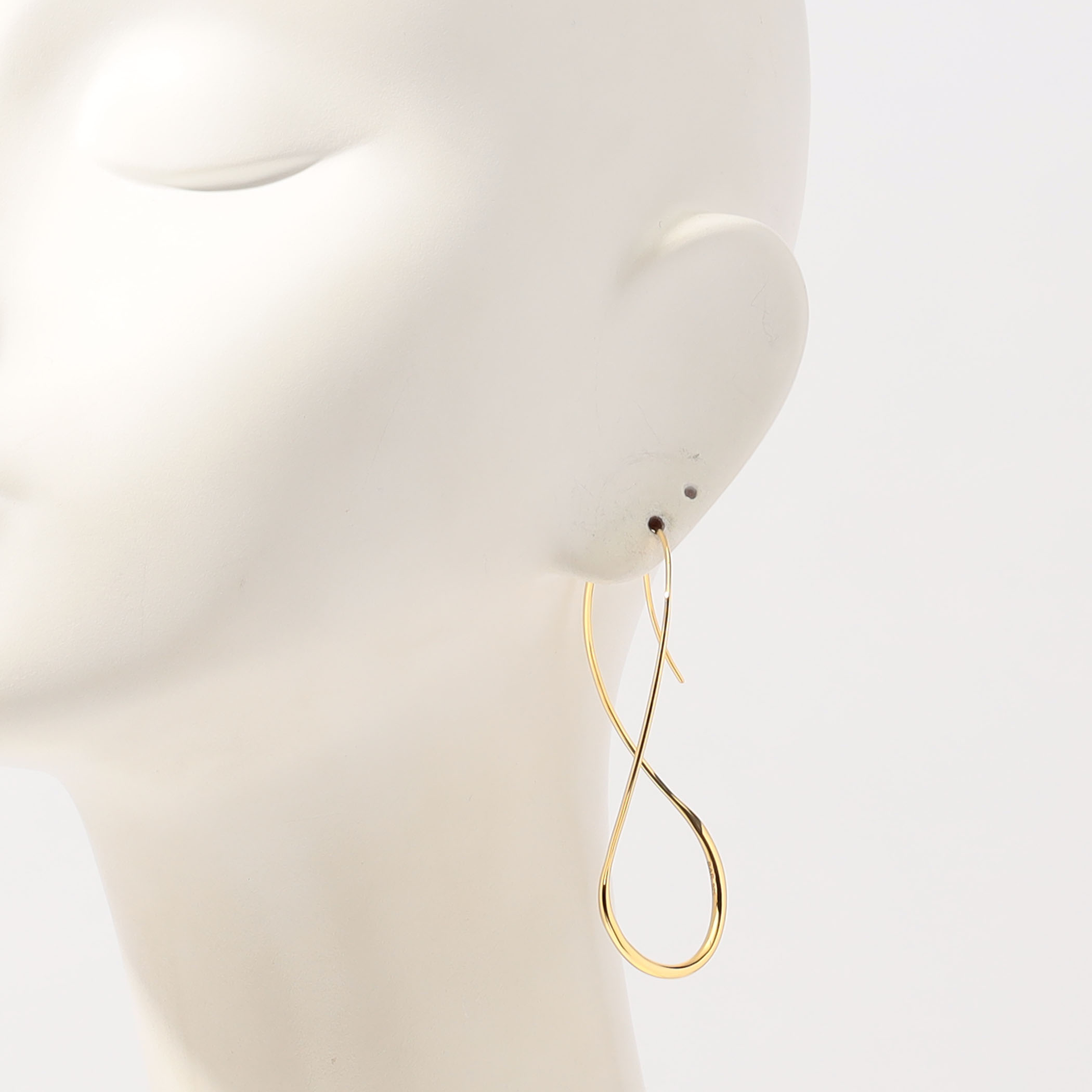 BAR JEWELLERY DRIFTゴールドドロップピアス美品 セール】BAR Jewellery DRIFT ドロップピアス（ピアス（両耳用