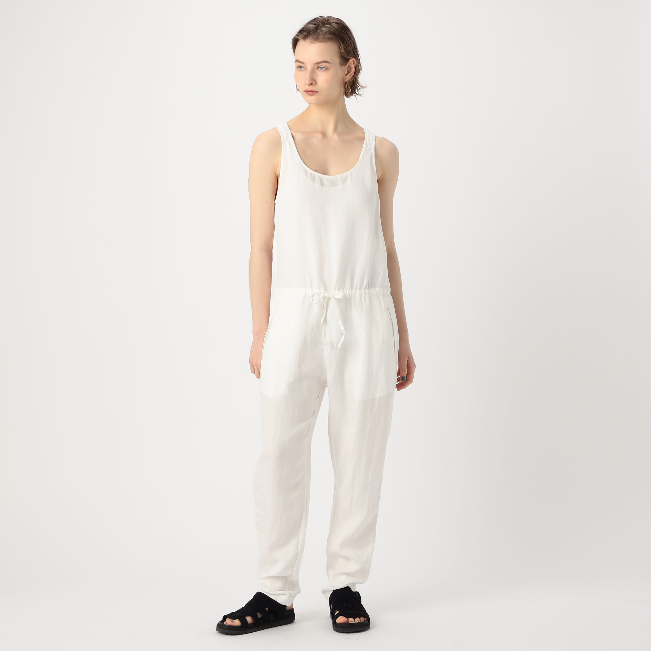 リネンブレンド ジャンプスーツ WTLS6723｜トゥモローランド 公式通販