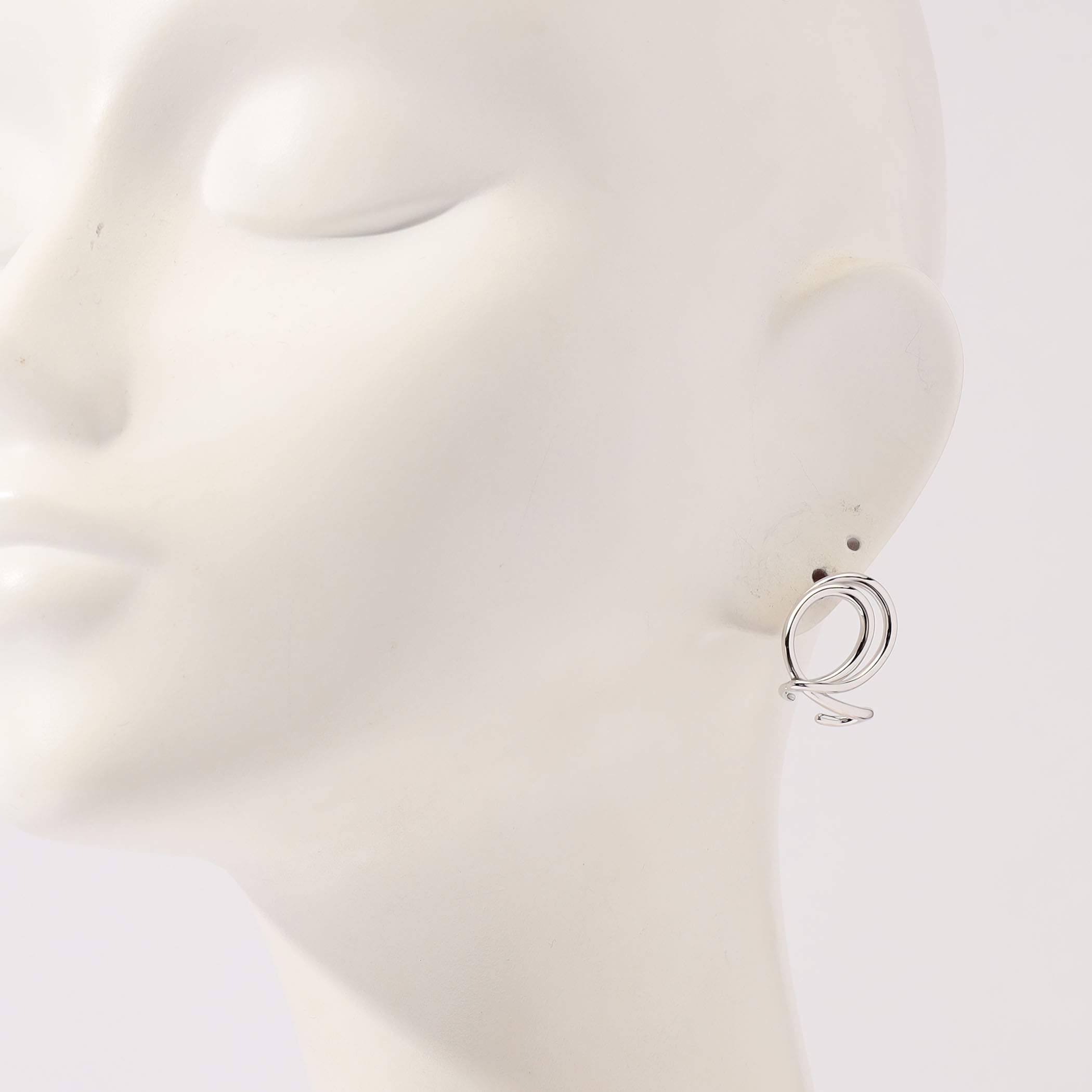 Charlotte Chesnais シルバー ピアス 片耳 ours Charlotte Chesnais