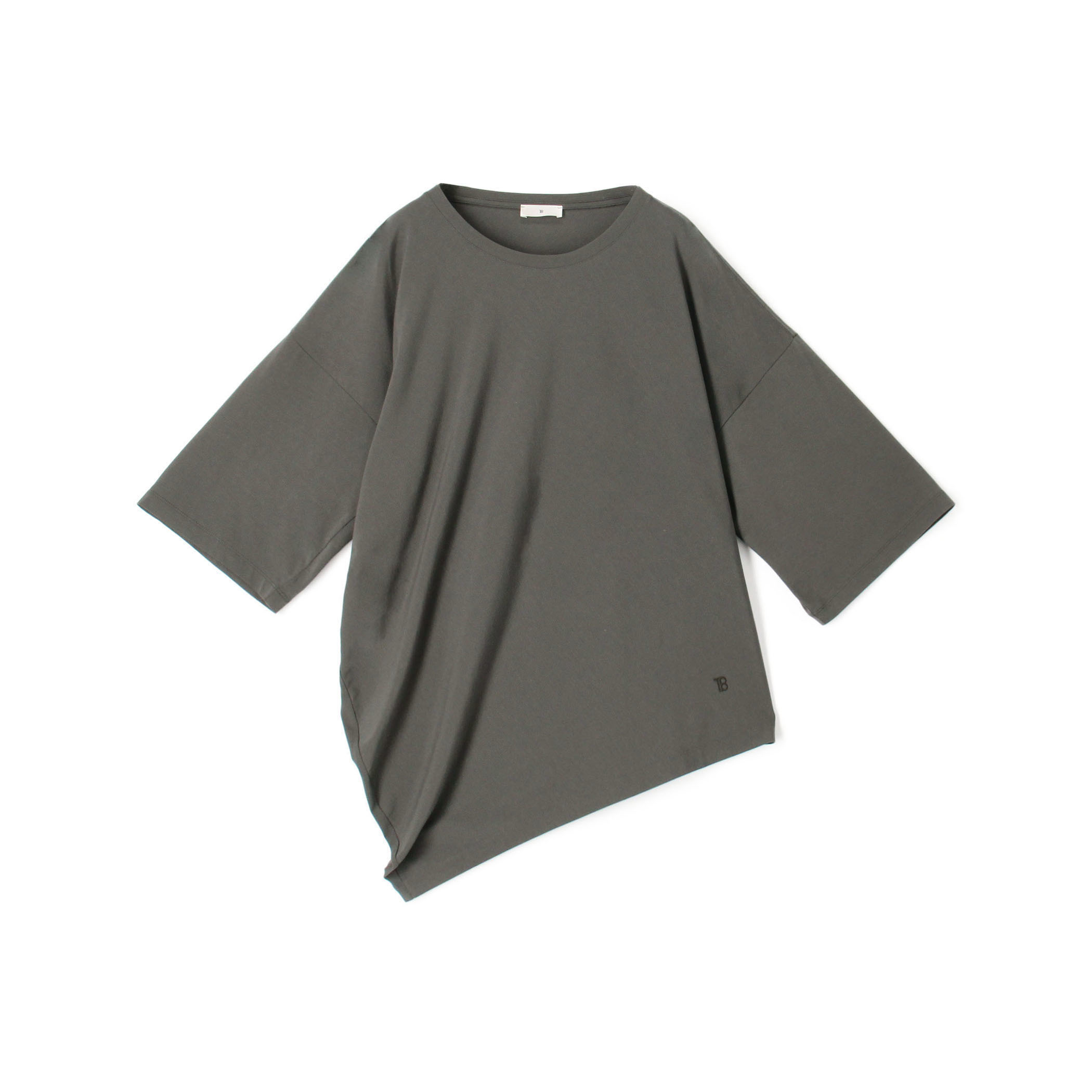 コットンテンセル アシンメトリックTシャツ