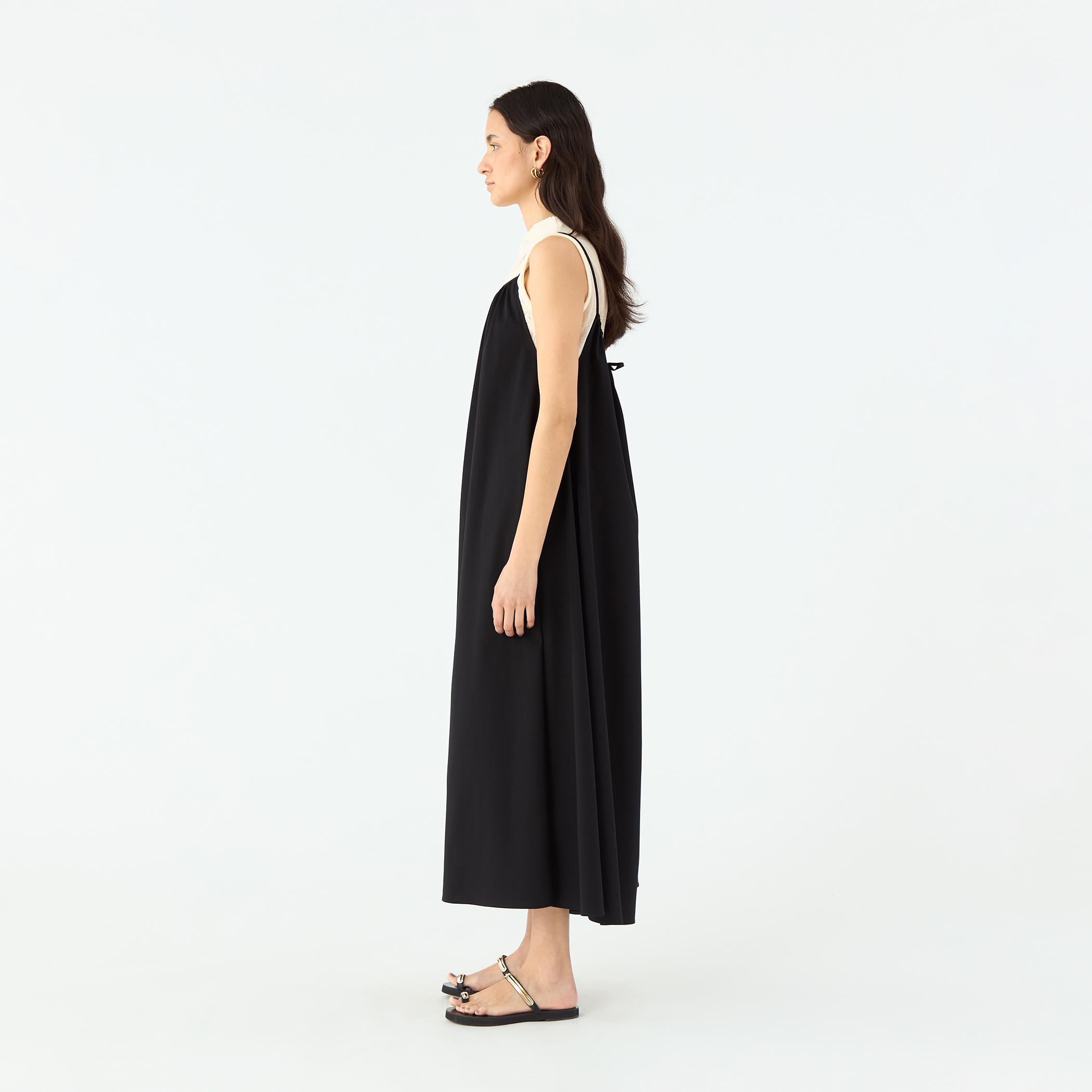 海外限定*miumiu*コットンジャージ ロゴ キャミソールワンピース トリコットジャージ キャミソールワンピース｜トゥモローランド