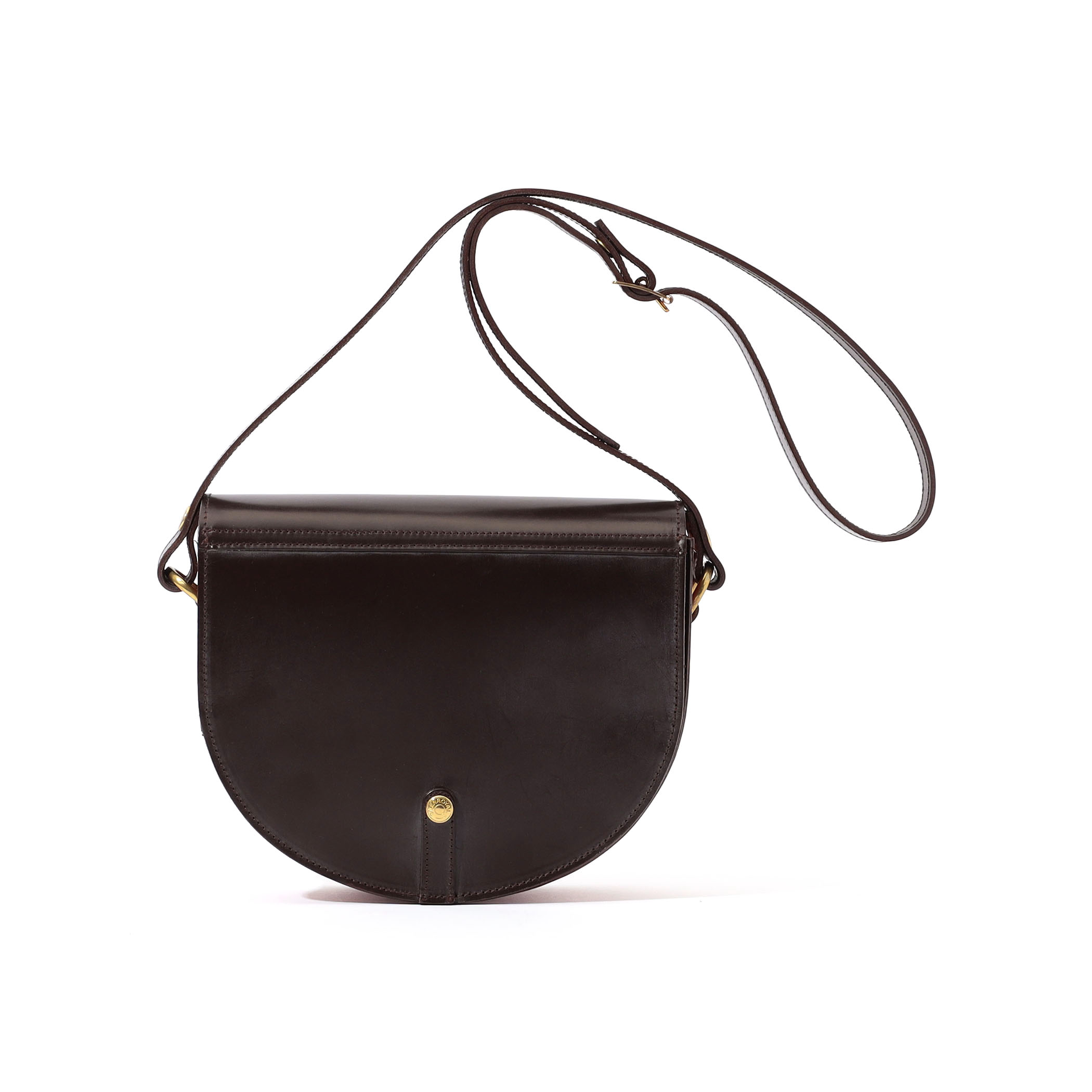 【別注】GLENROYAL Saddle Shoulder Bag ブライドルレザー ショルダーバッグ