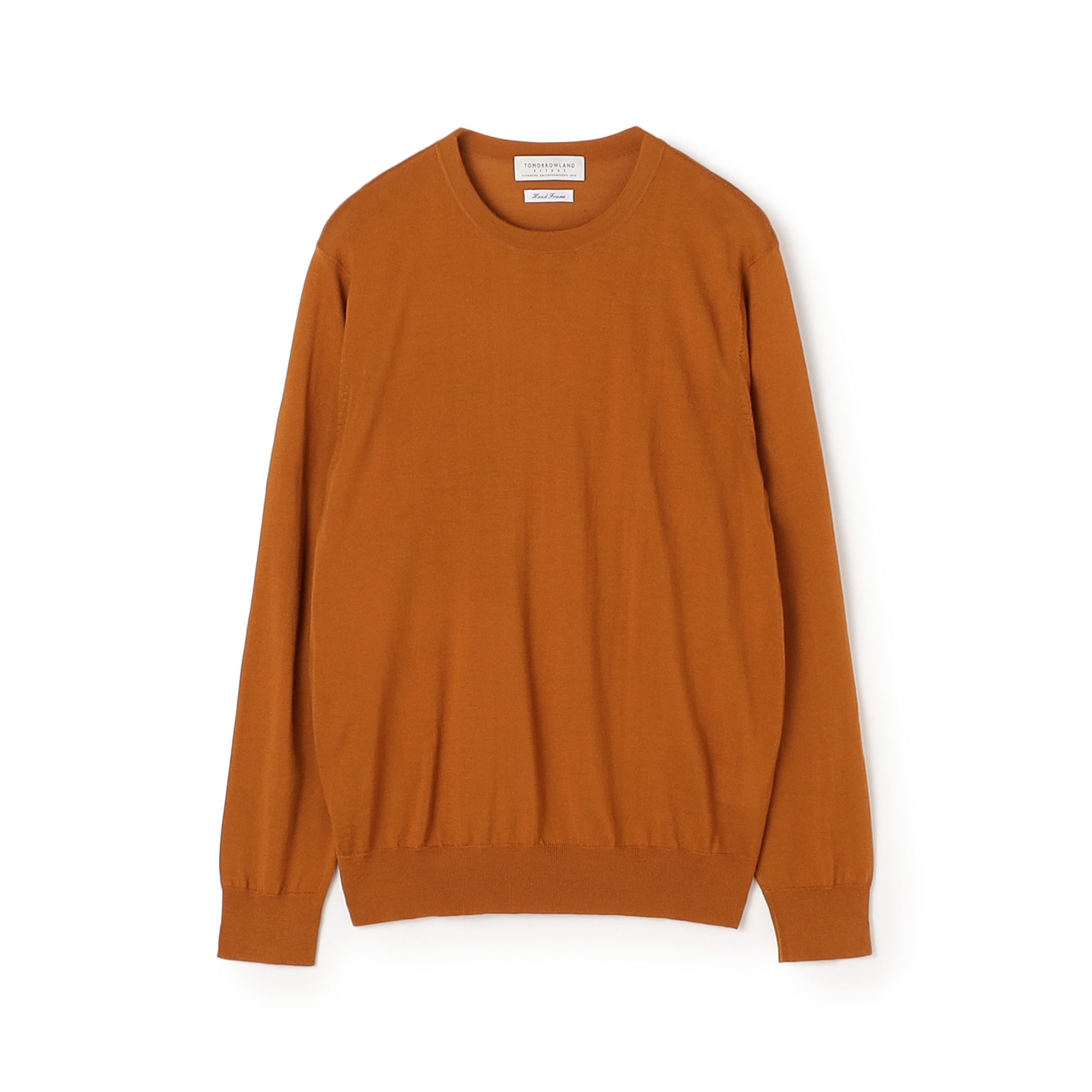 TOMORROWLAND tricot スーパーファインメリノウール クルーネックニット S-WOOL