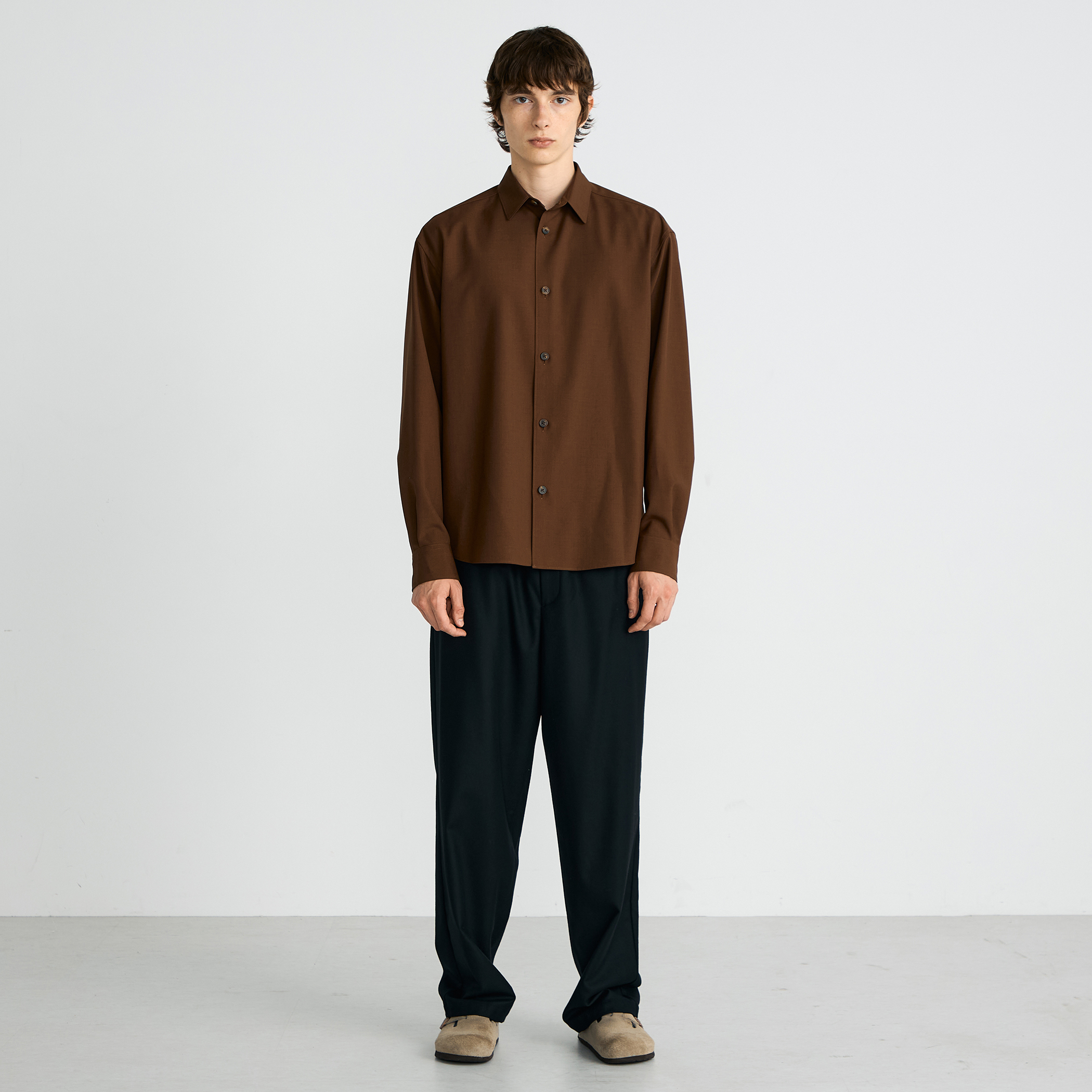 その他 Gragon Hola Super120's カレッジフラノ イージーパンツ｜トゥモローランド 公式通販