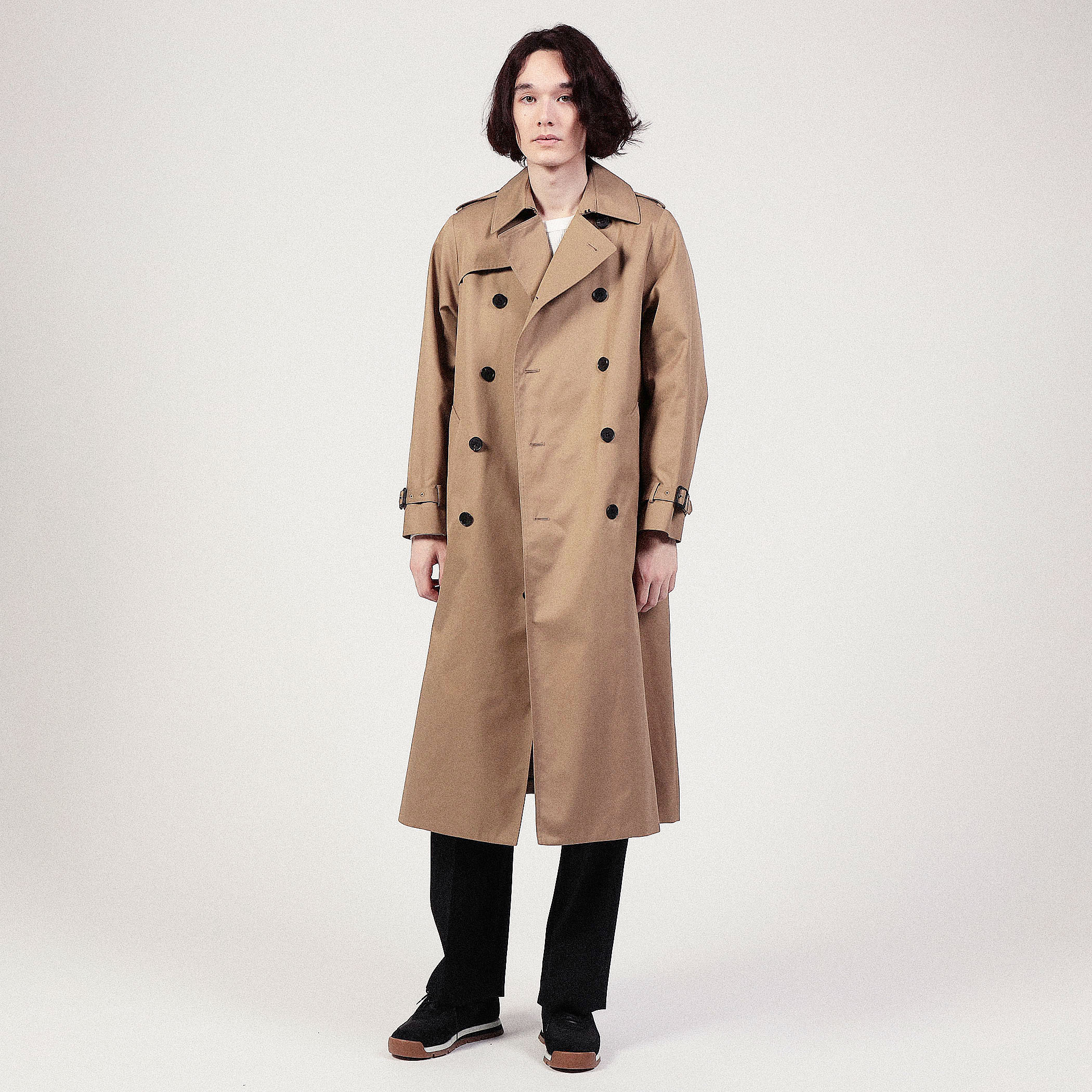 HYKE TRENCH/REGULAR FIT レギュラーフィットトレンチコート