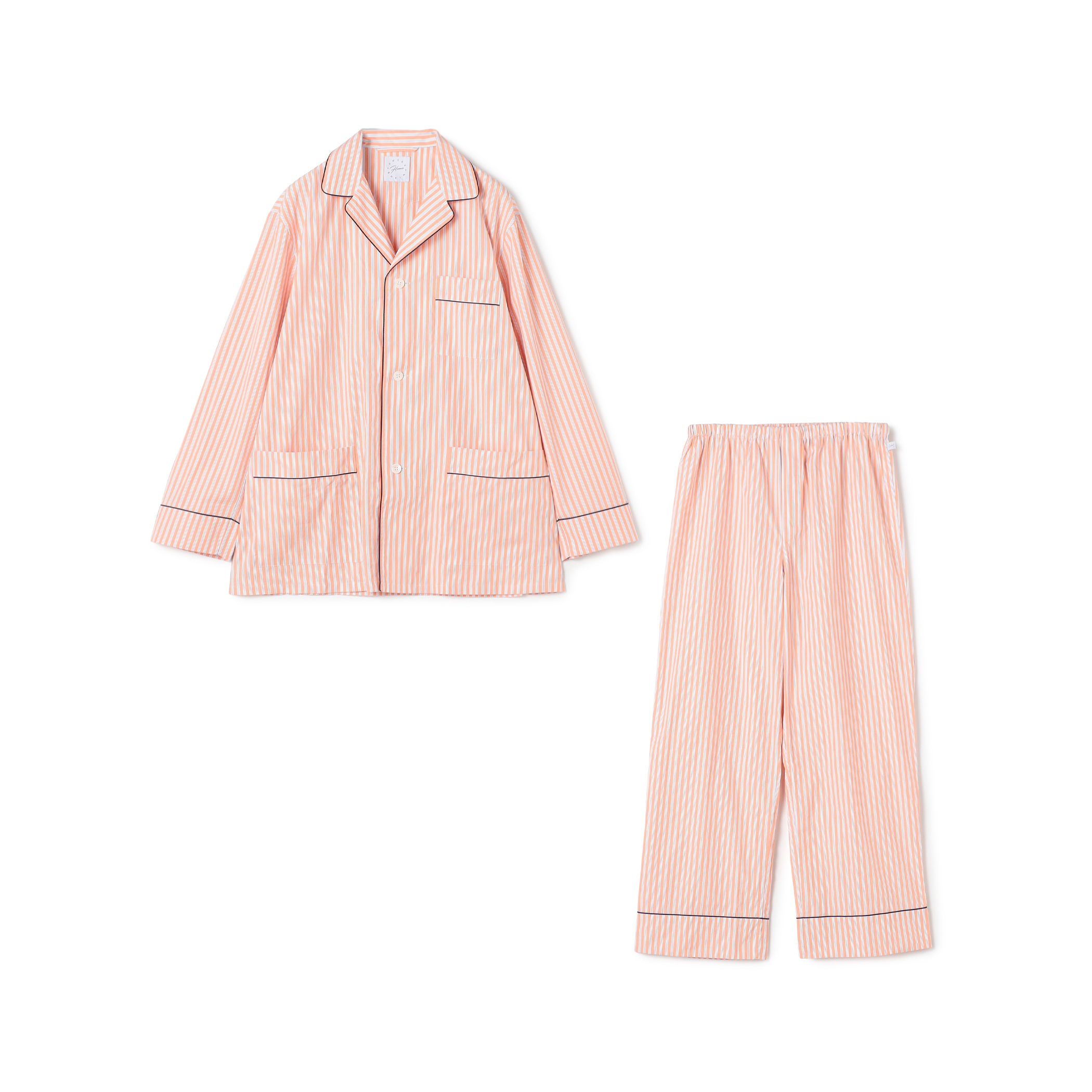 コットンブロードストライプ パジャマ（メンズ）