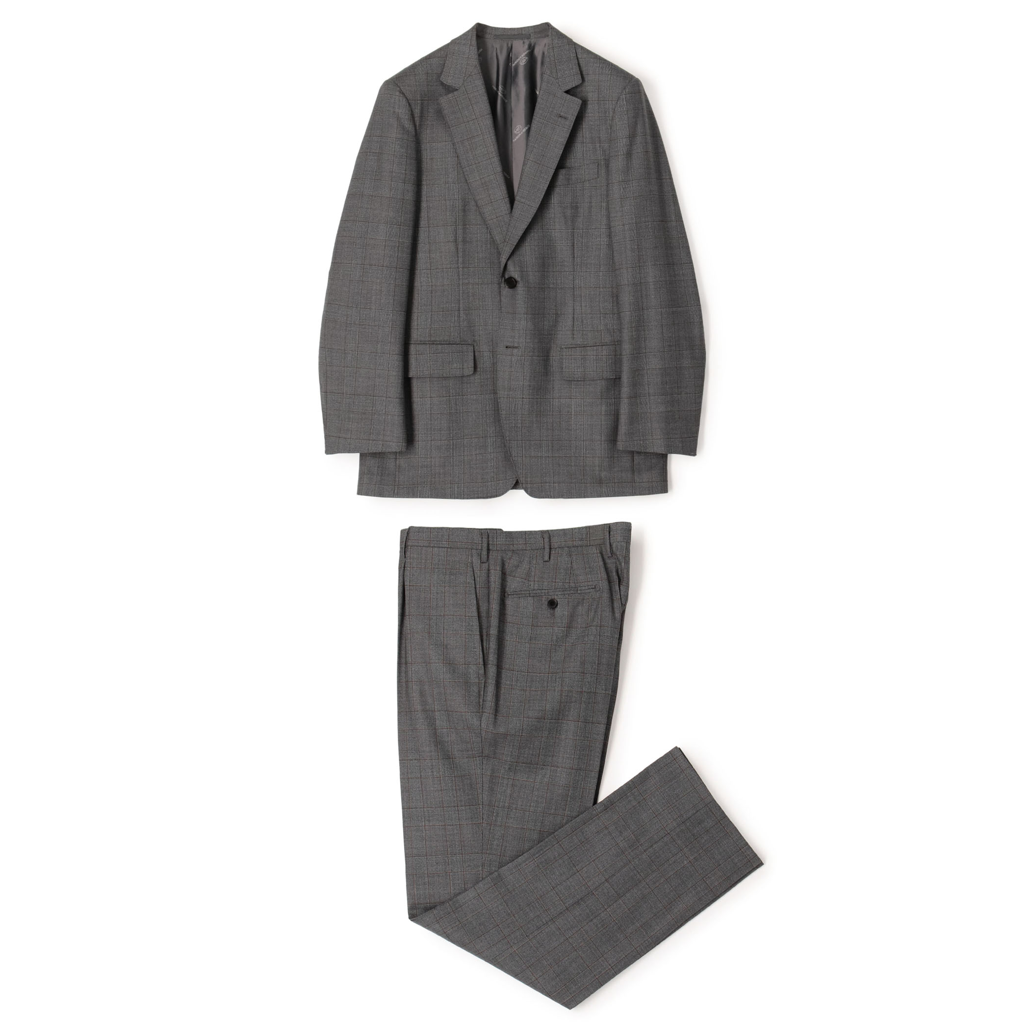 Super160'sウール シングルブレステッド2Bスーツ Canonico REVENGE