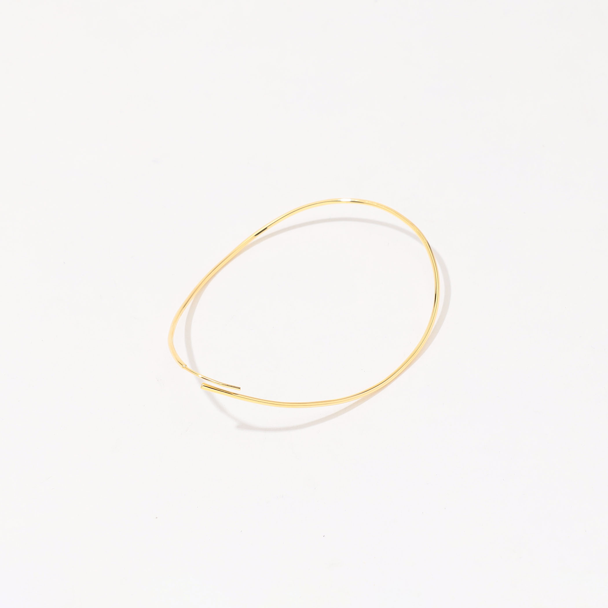 BAR Jewellery SILHOUETTE フープピアス SILHOUETTE EARRINGS | Gold – BAR Jewellery