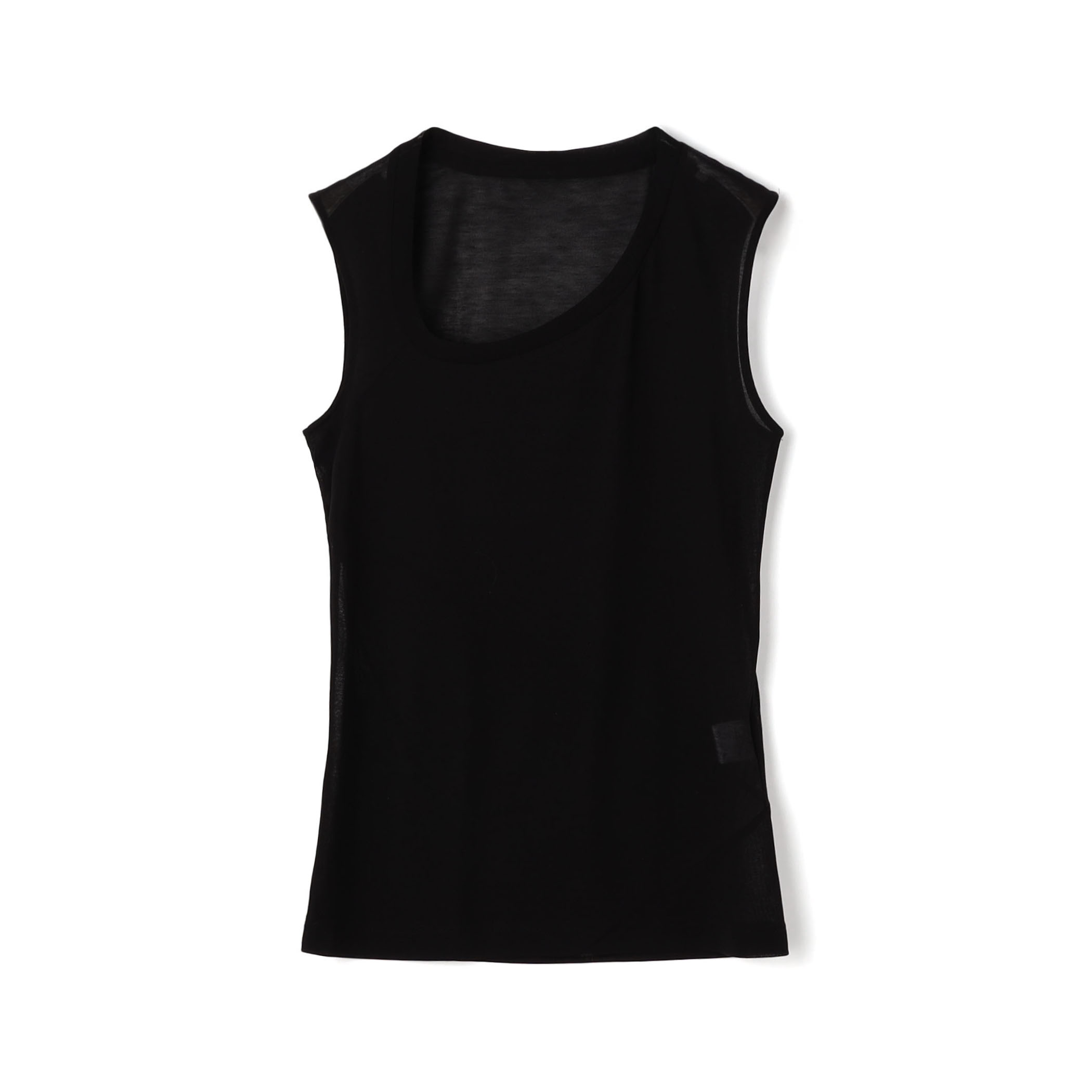 SATORU SASAKI スパイラルカット ノースリーブカットソー