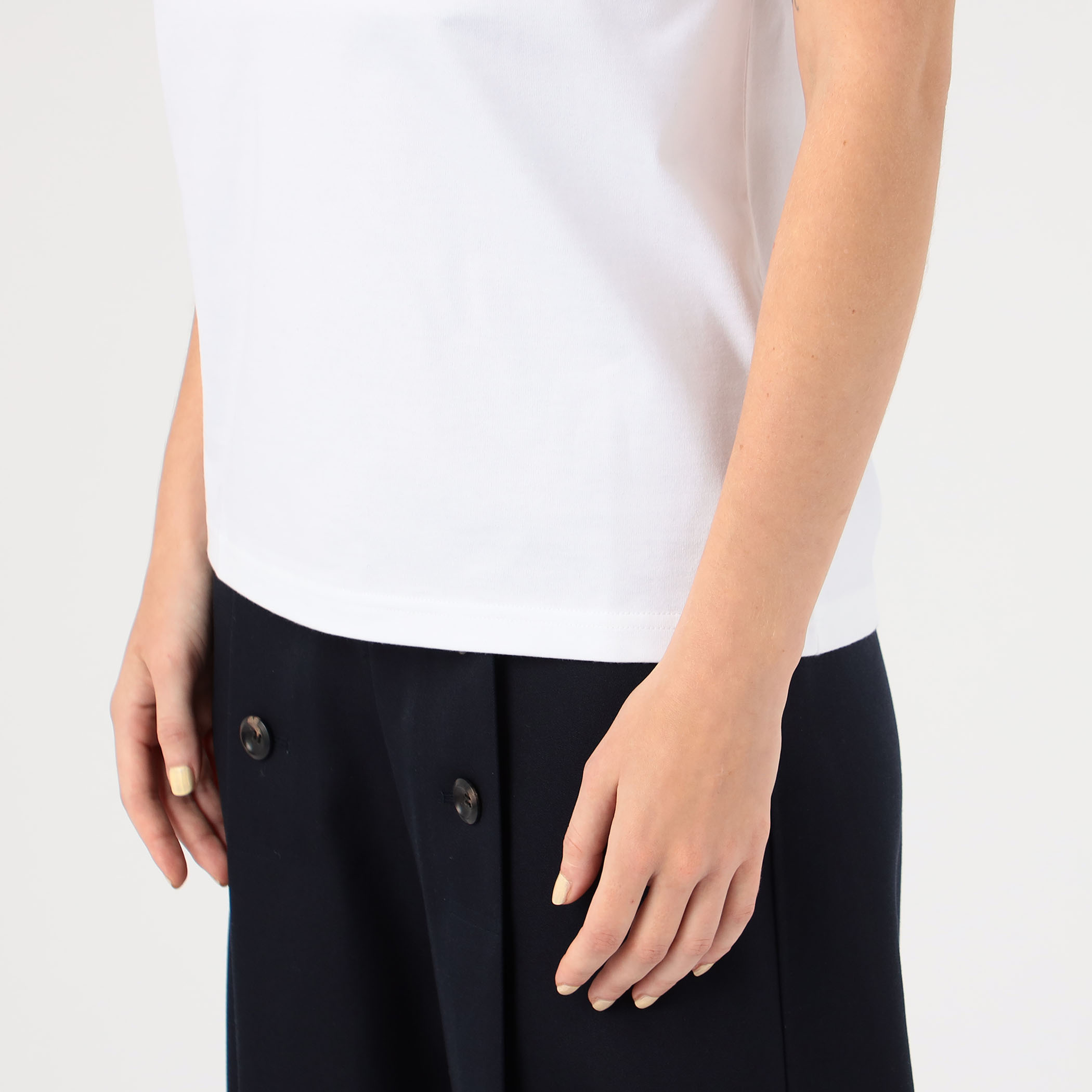 HYKE SHORT SLV TEE ハーフスリーブトップス|トゥモローランド HYKE SHORT SLV TEE ハーフスリーブトップス|トゥモローランド
