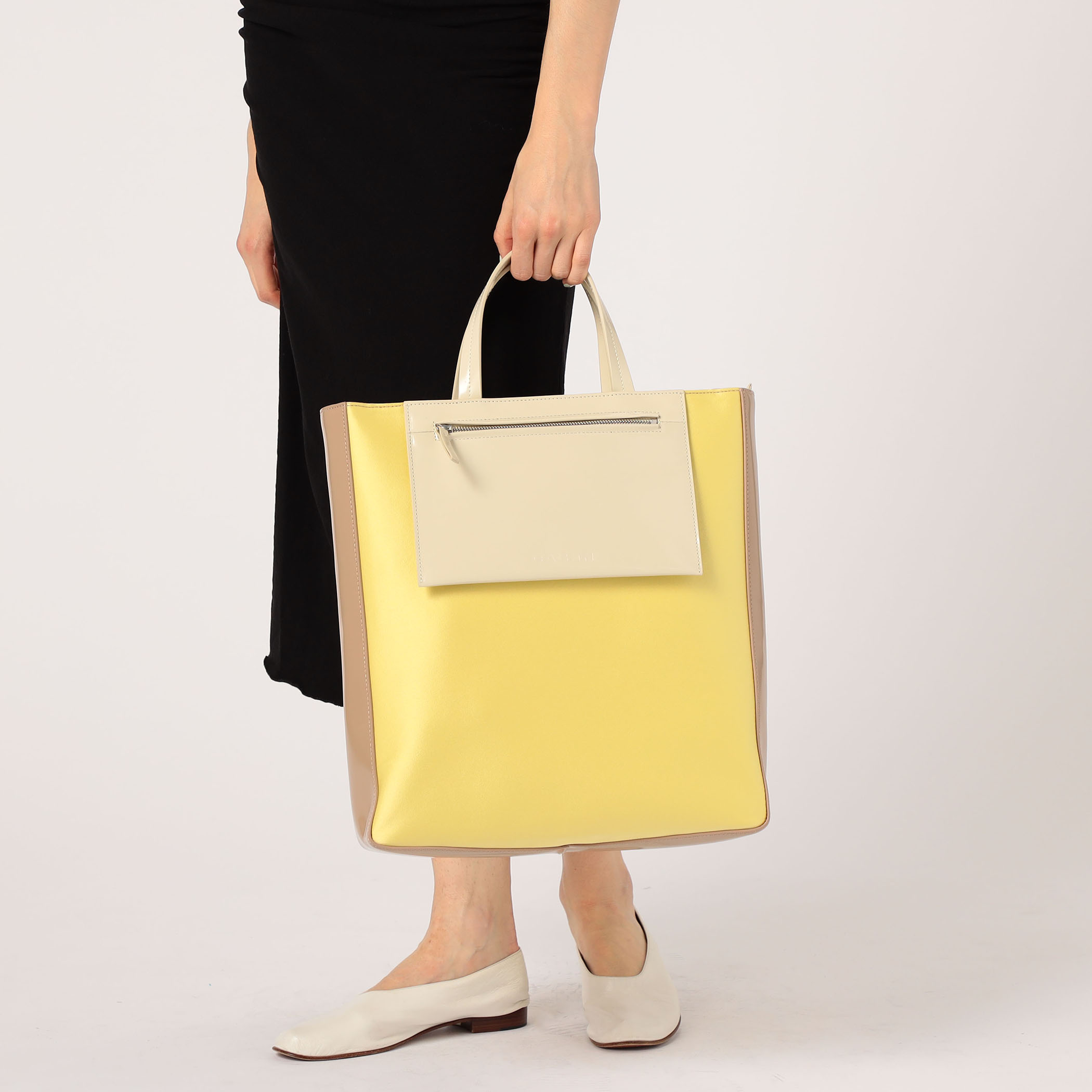 CAV EMPT COATED BAG(訳アリ) CABaN by Patricia Urquiola ポケットトート