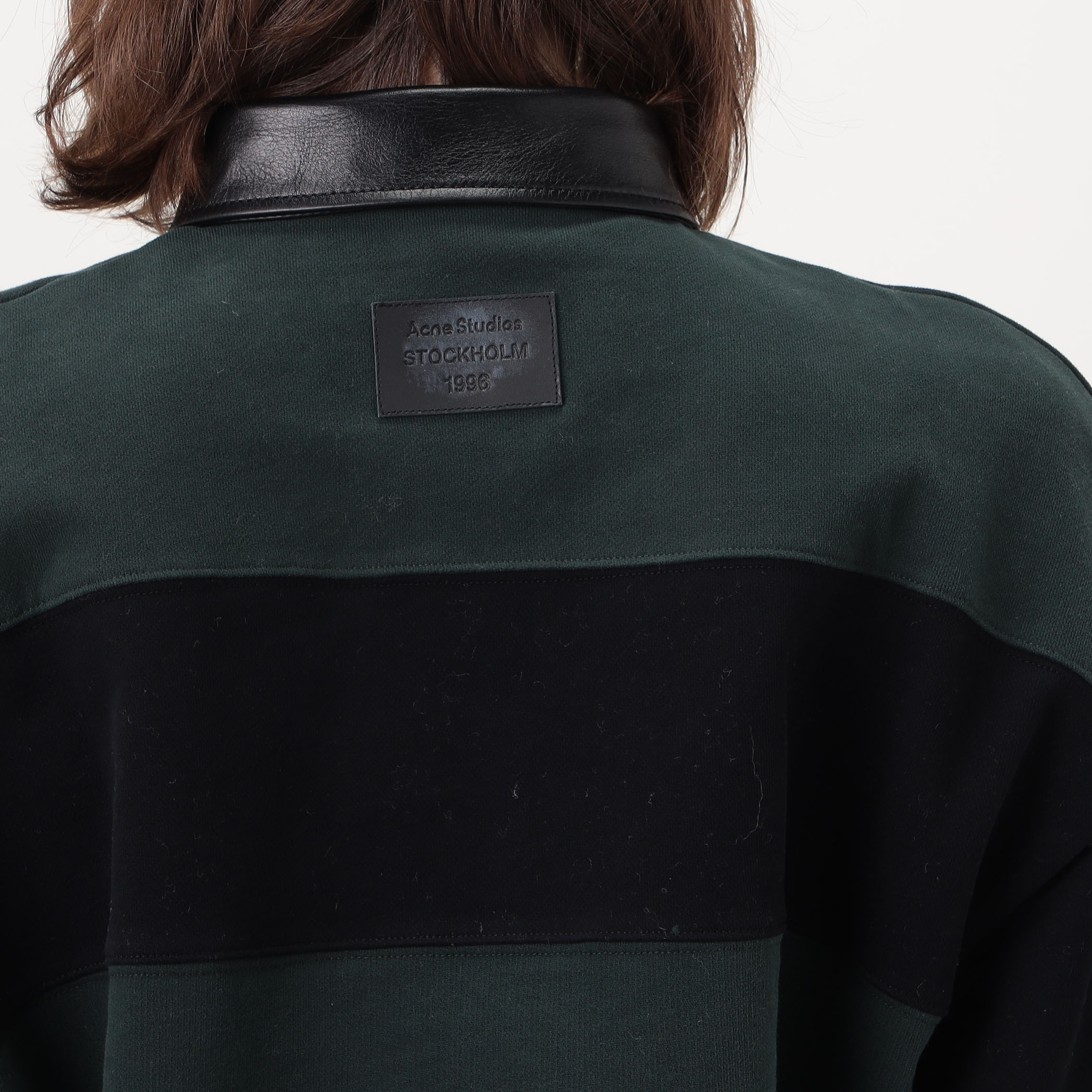Acne Studios ボーダー ポロスウェット｜トゥモローランド 公式サイト