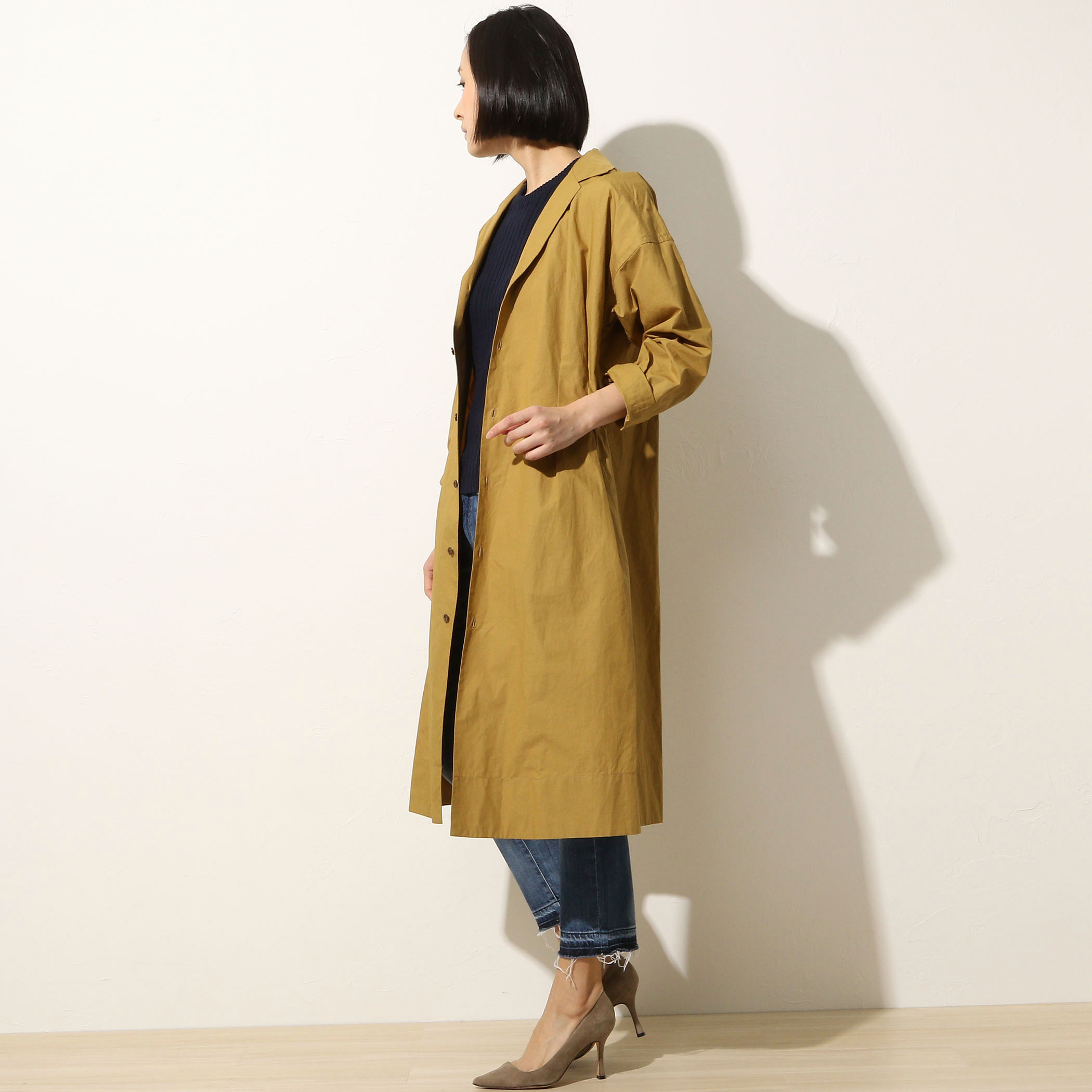 ★売り切りお値下げ★トゥモローランド★cotton100★トレンチコート★36 ☆売り切りお値下げ☆トゥモローランド☆cotton100☆トレンチ