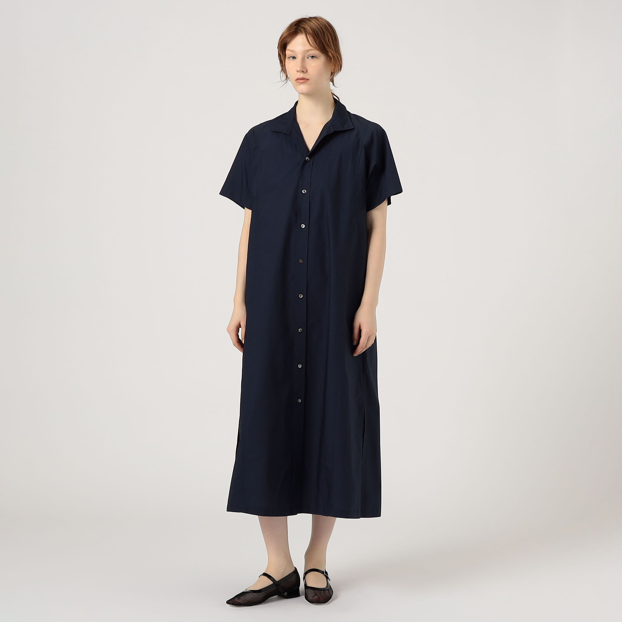 タイプライター シャツワンピース｜トゥモローランド 公式通販