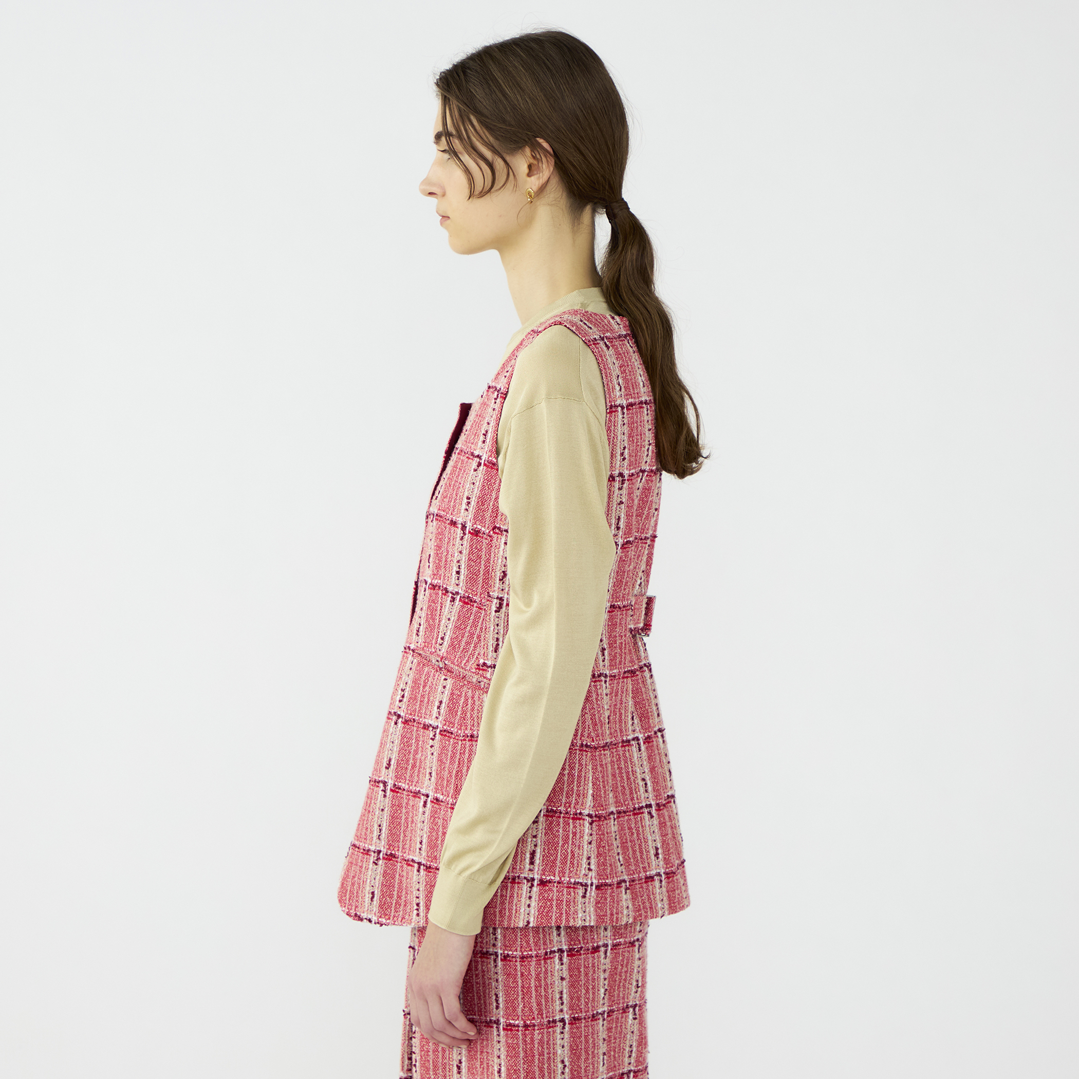 Cherry Pie スクエアネックジレ｜トゥモローランド 公式通販