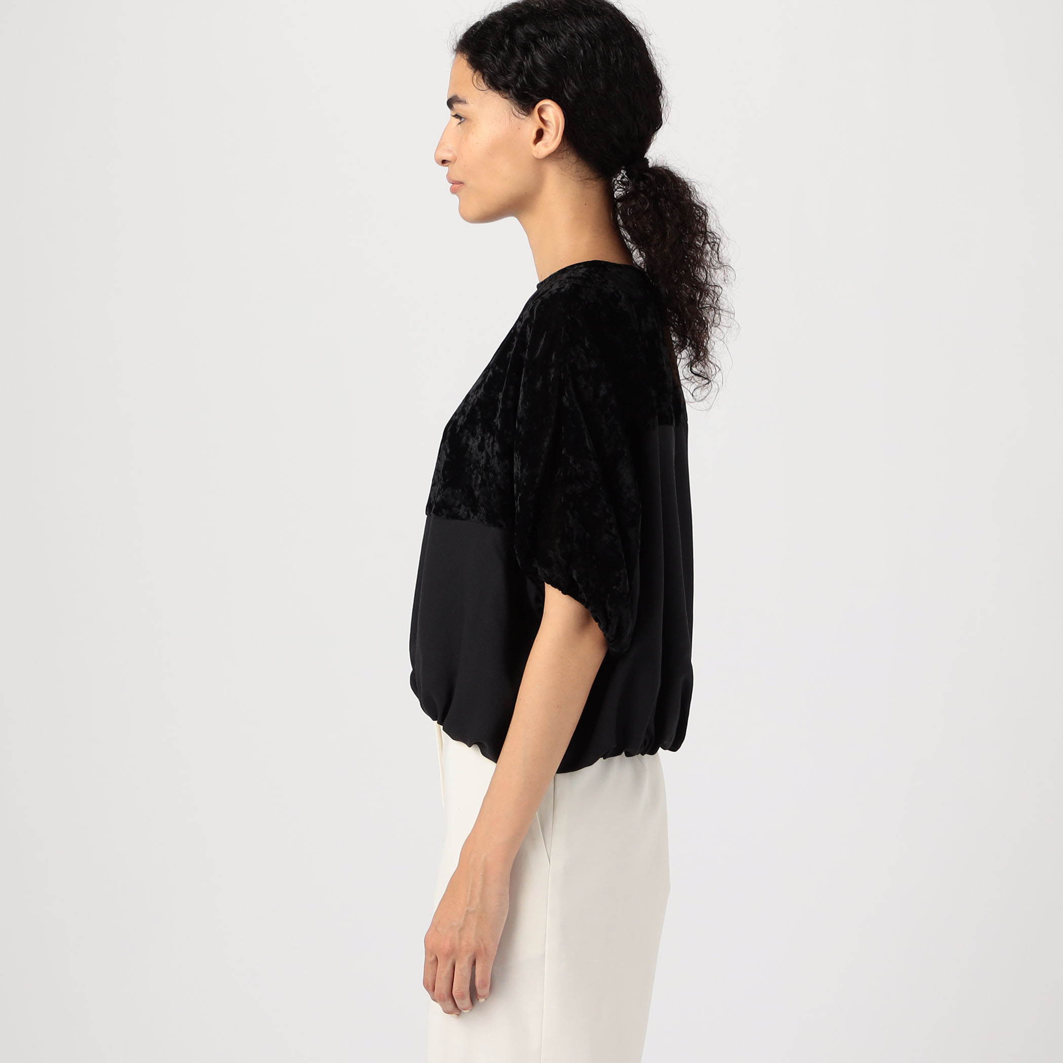 □ベルベットコンビ Tブラウス｜トゥモローランド 公式通販