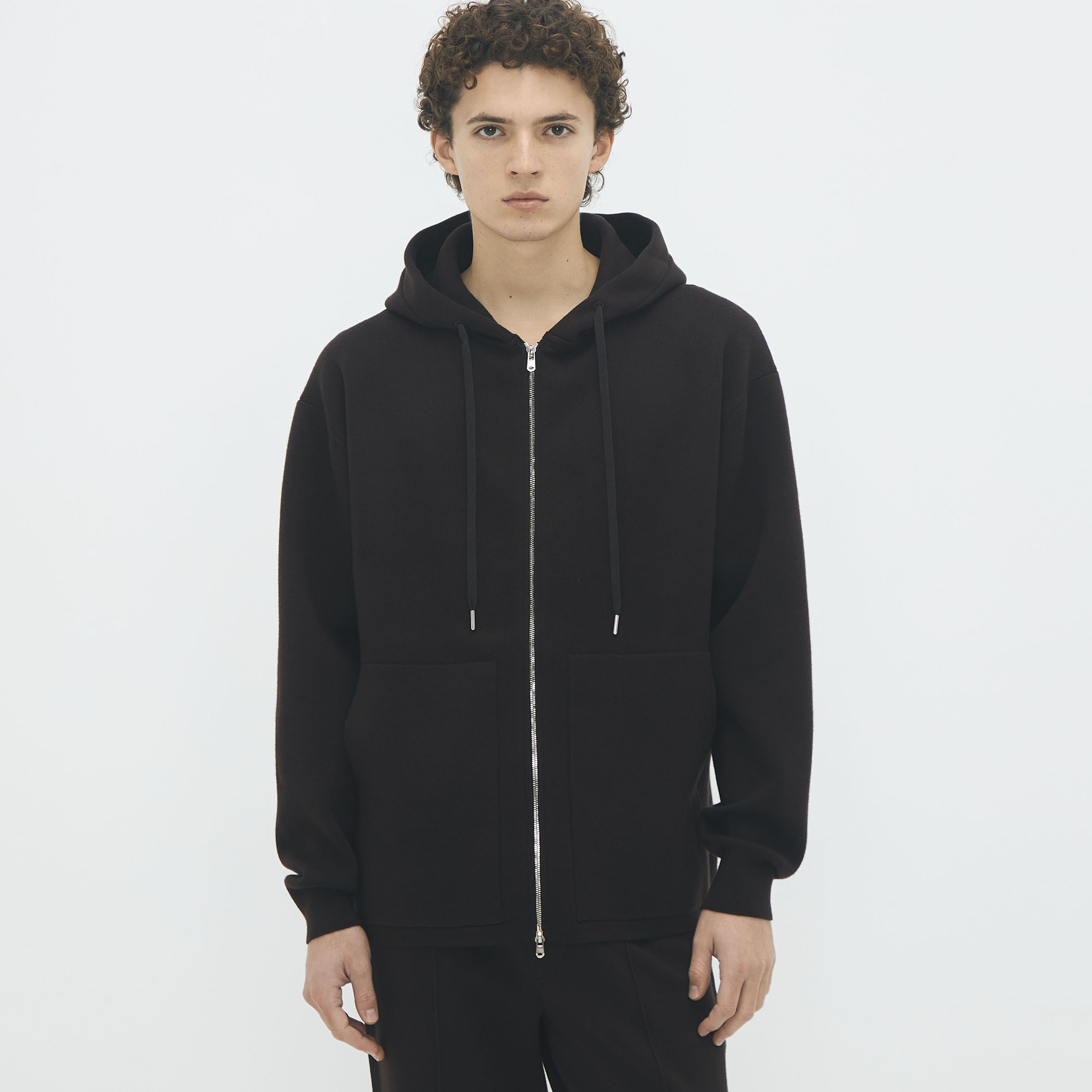 CABaN キャバン コットンカシミヤ パーカー L チャコールグレー CABaN コットンカシミヤ パーカ | CABaN/キャバン | 三越伊勢丹